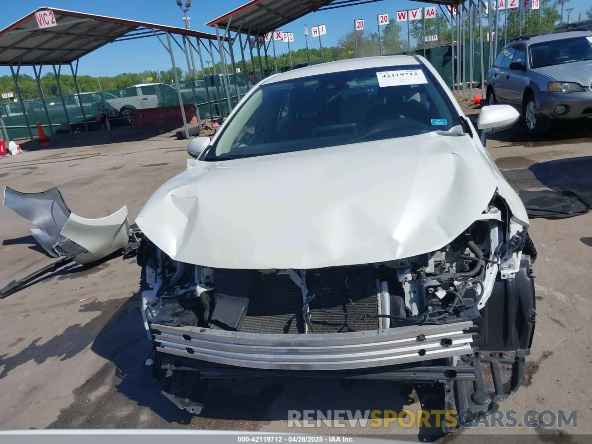 13 Photograph of a damaged car JTDEPRAEXLJ022781 TOYOTA COROLLA 2020