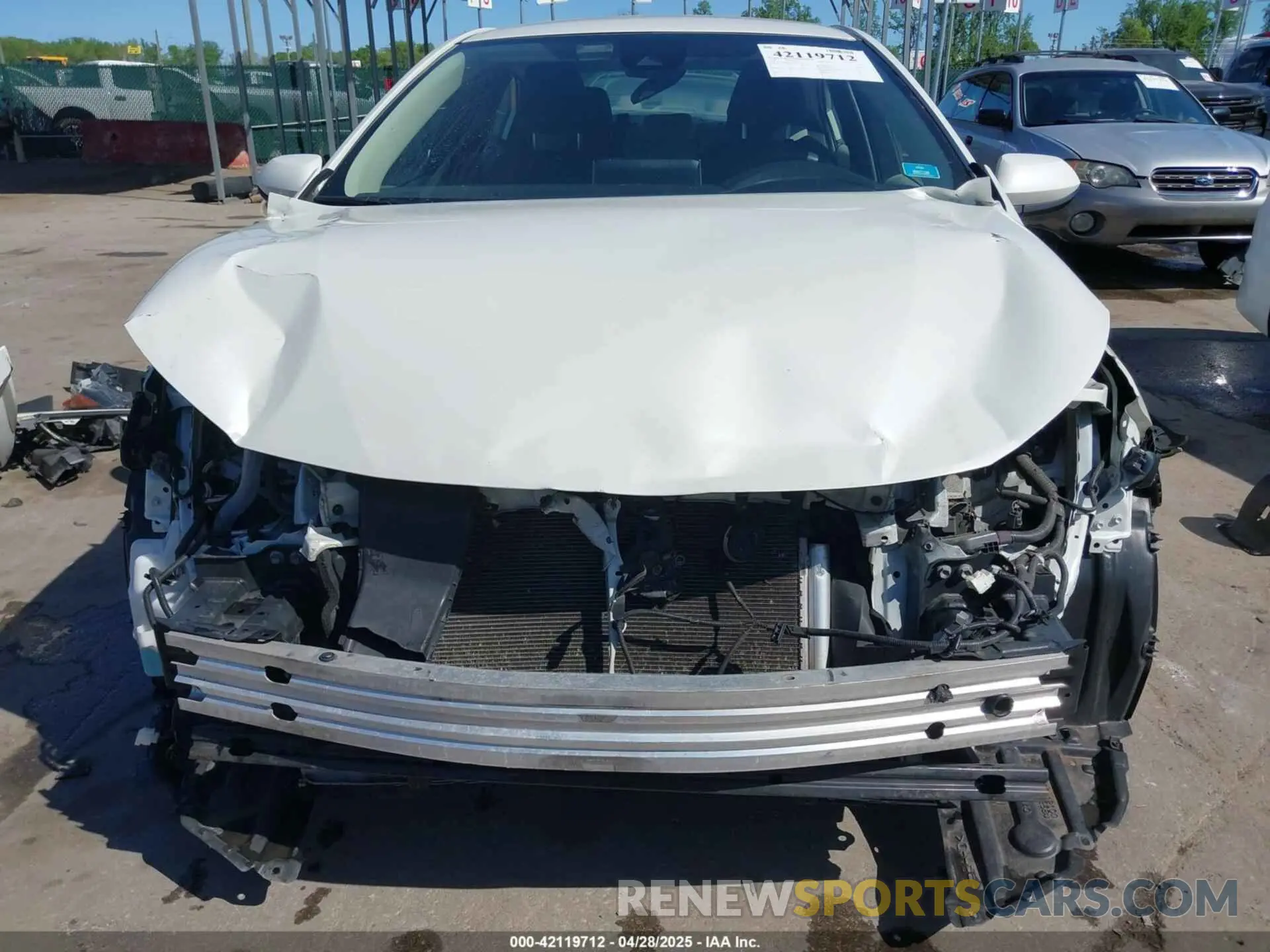 6 Photograph of a damaged car JTDEPRAEXLJ022781 TOYOTA COROLLA 2020