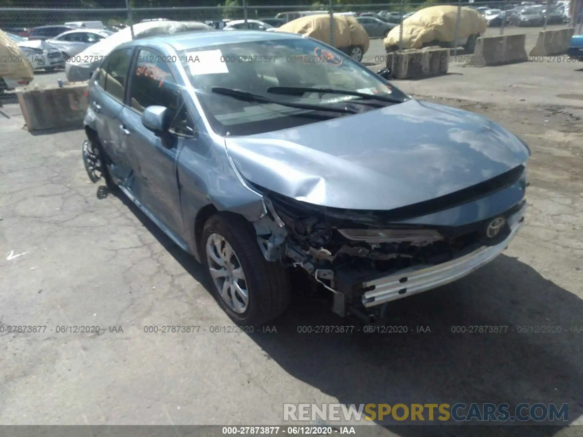 6 Photograph of a damaged car JTDEPRAEXLJ022831 TOYOTA COROLLA 2020