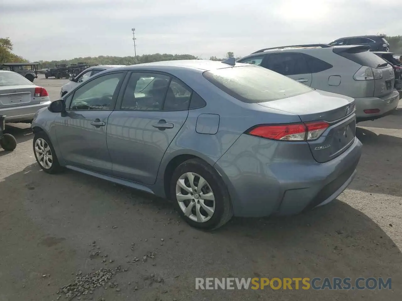 2 Photograph of a damaged car JTDEPRAEXLJ023297 TOYOTA COROLLA 2020