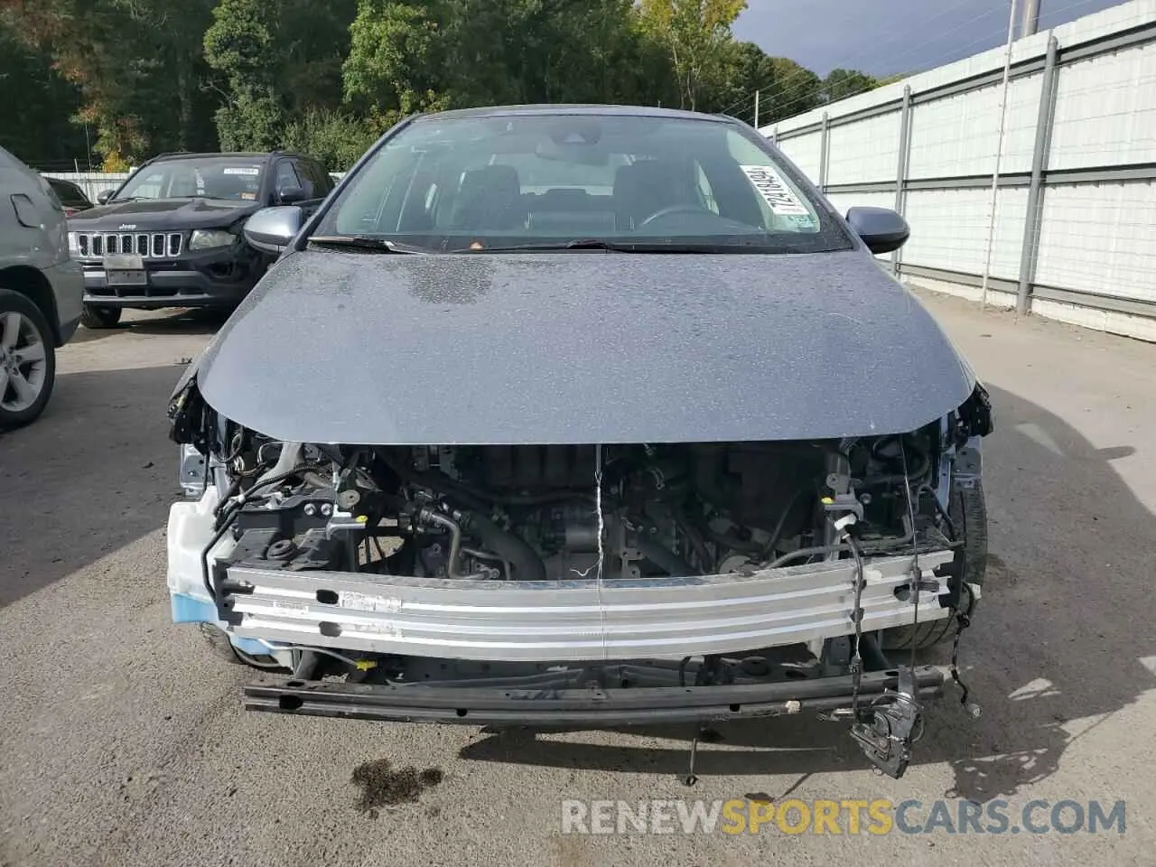 5 Photograph of a damaged car JTDEPRAEXLJ023297 TOYOTA COROLLA 2020
