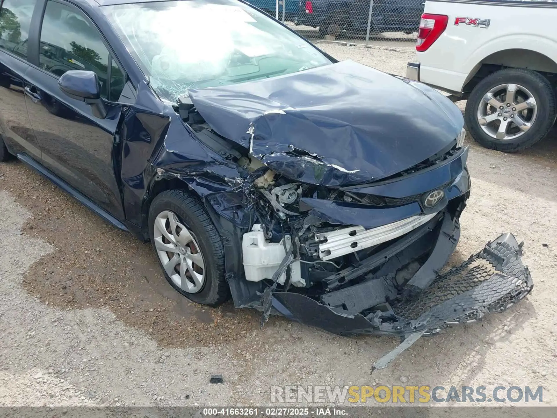 6 Photograph of a damaged car JTDEPRAEXLJ023333 TOYOTA COROLLA 2020