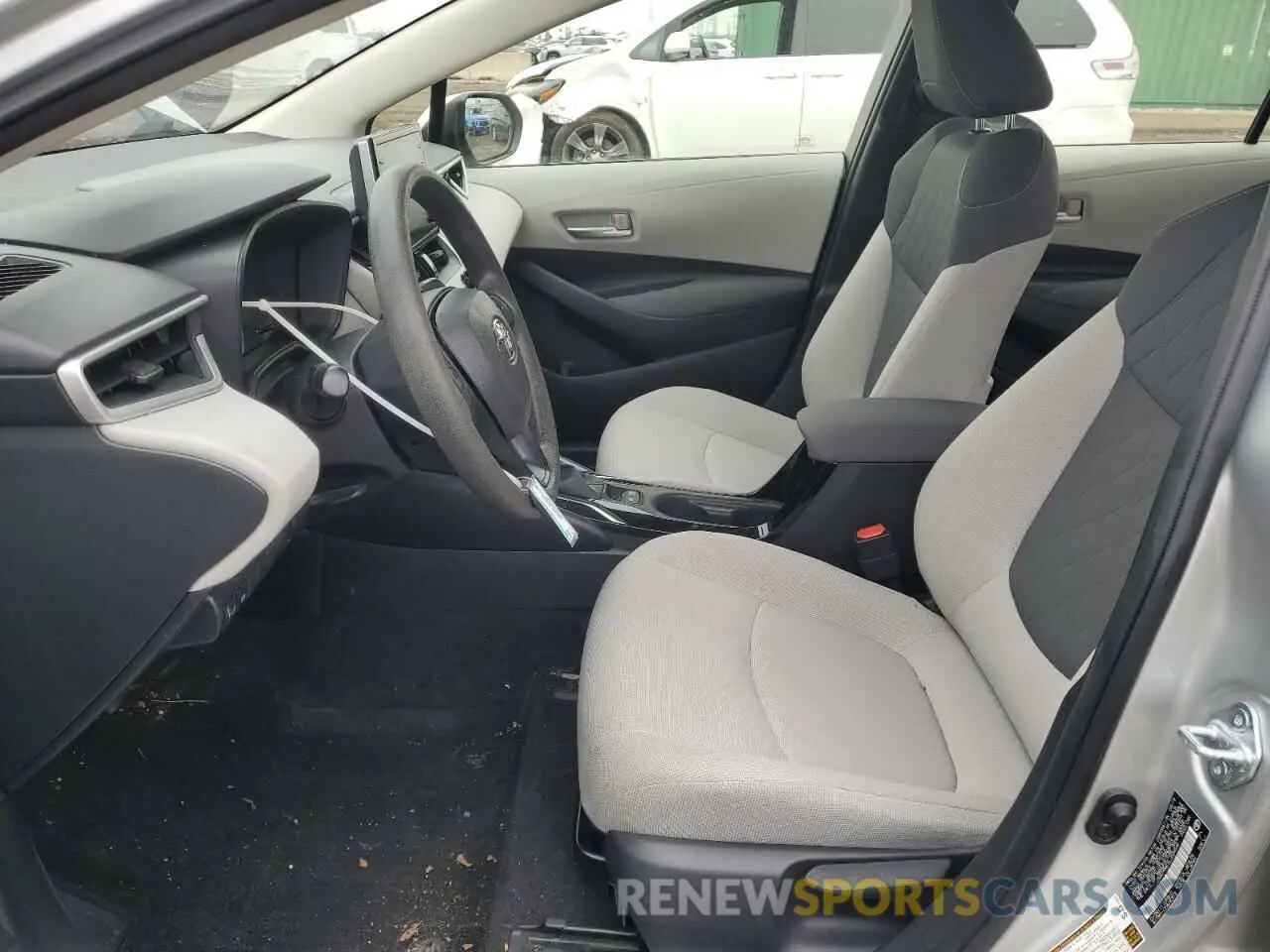 7 Photograph of a damaged car JTDEPRAEXLJ024546 TOYOTA COROLLA 2020
