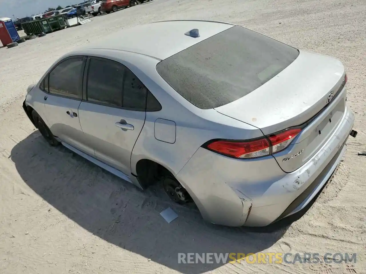 3 Photograph of a damaged car JTDEPRAEXLJ024983 TOYOTA COROLLA 2020