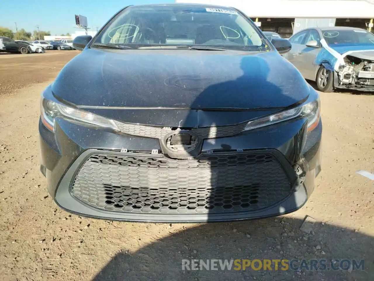 9 Photograph of a damaged car JTDEPRAEXLJ024997 TOYOTA COROLLA 2020