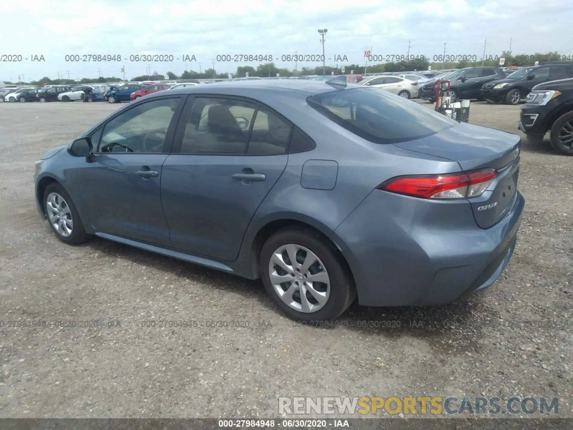 3 Photograph of a damaged car JTDEPRAEXLJ025518 TOYOTA COROLLA 2020