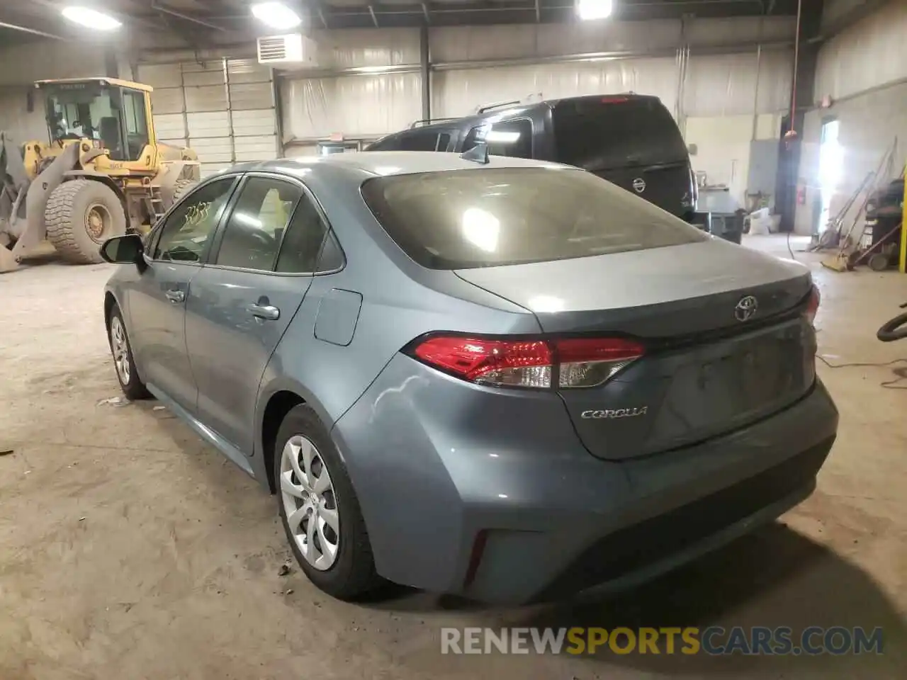 3 Photograph of a damaged car JTDEPRAEXLJ028161 TOYOTA COROLLA 2020