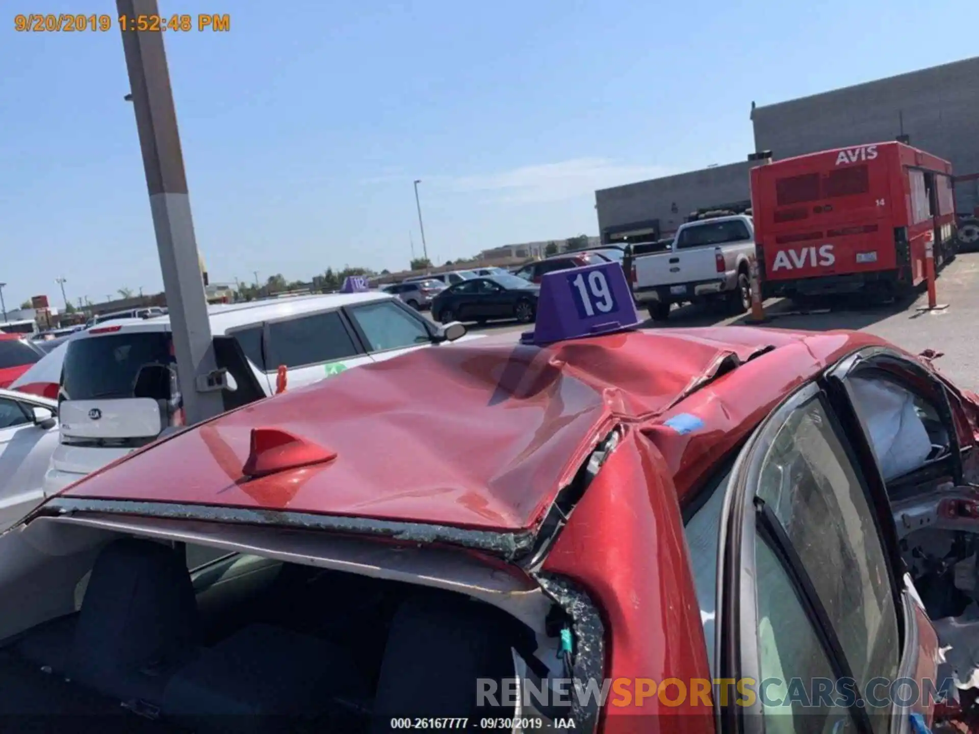 17 Photograph of a damaged car JTDEPRAEXLJ029830 TOYOTA COROLLA 2020