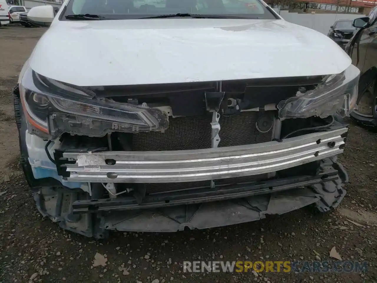 9 Photograph of a damaged car JTDEPRAEXLJ030024 TOYOTA COROLLA 2020