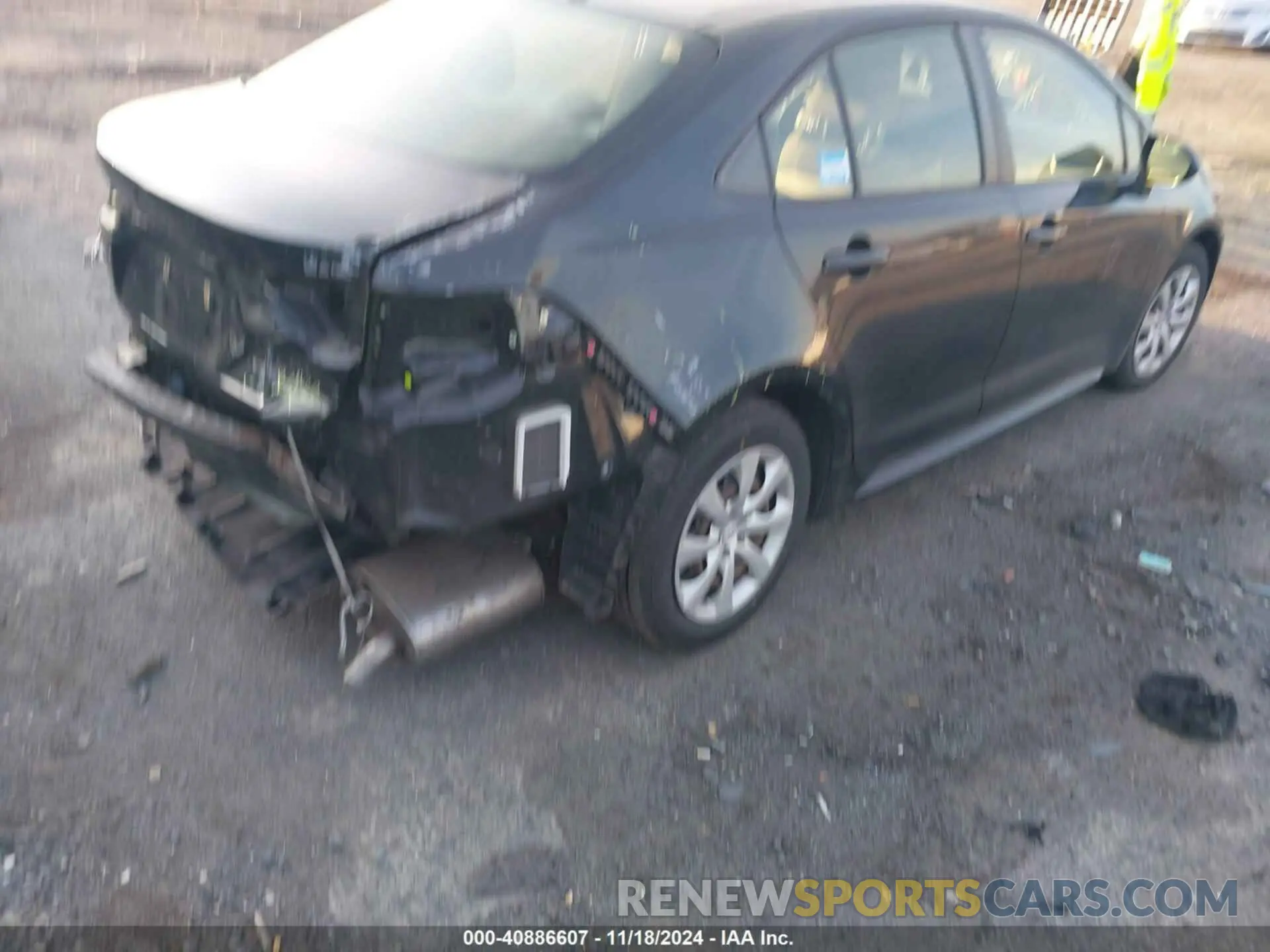 4 Photograph of a damaged car JTDEPRAEXLJ031240 TOYOTA COROLLA 2020