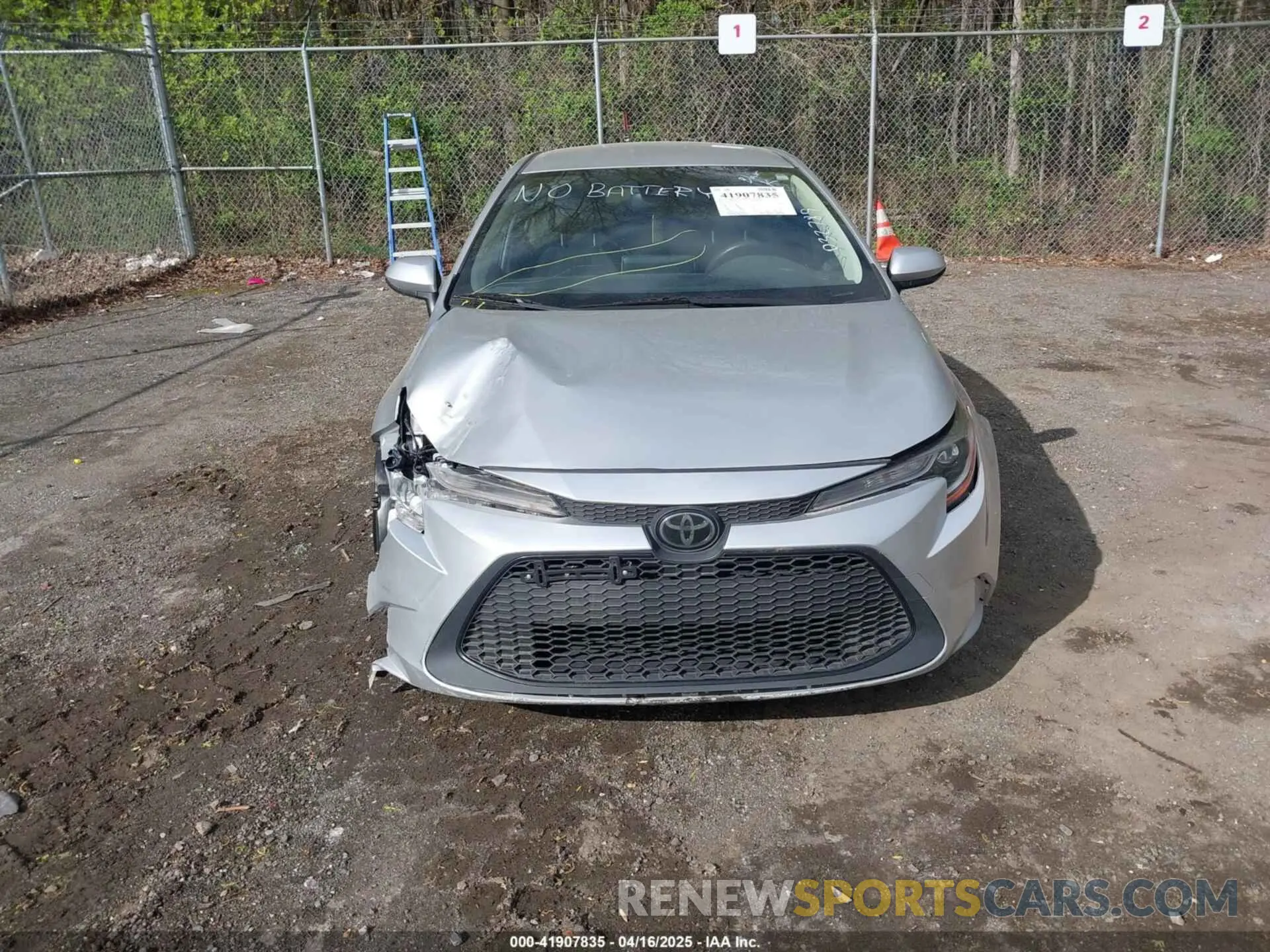 12 Photograph of a damaged car JTDEPRAEXLJ032789 TOYOTA COROLLA 2020
