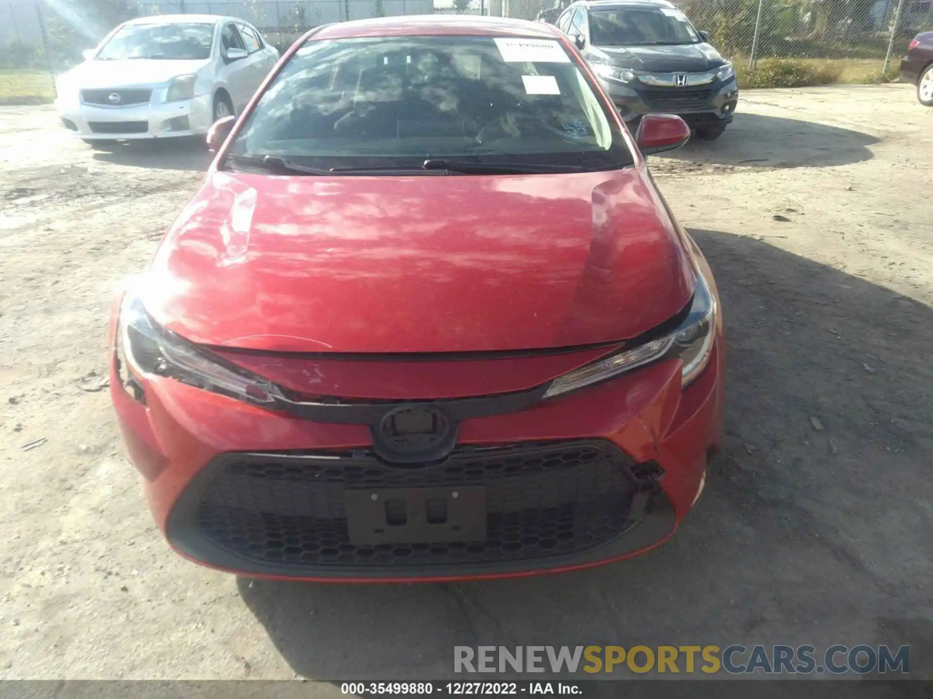 6 Photograph of a damaged car JTDEPRAEXLJ033196 TOYOTA COROLLA 2020