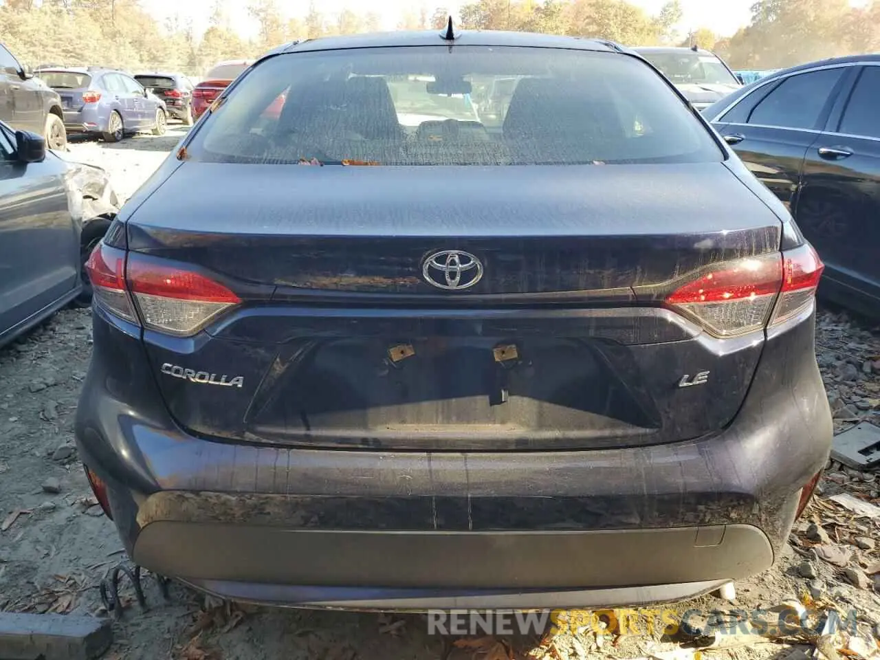6 Photograph of a damaged car JTDEPRAEXLJ033828 TOYOTA COROLLA 2020