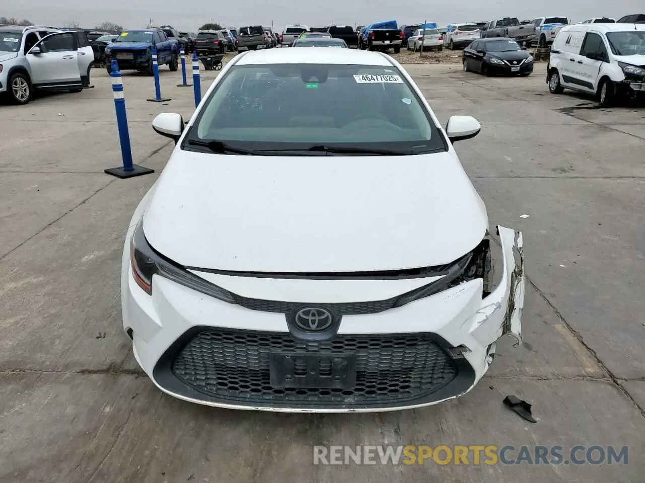 5 Photograph of a damaged car JTDEPRAEXLJ034722 TOYOTA COROLLA 2020