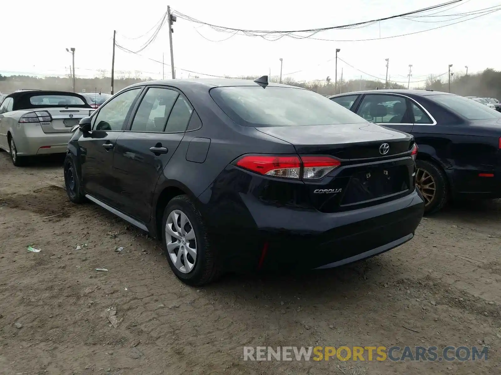 3 Photograph of a damaged car JTDEPRAEXLJ035871 TOYOTA COROLLA 2020