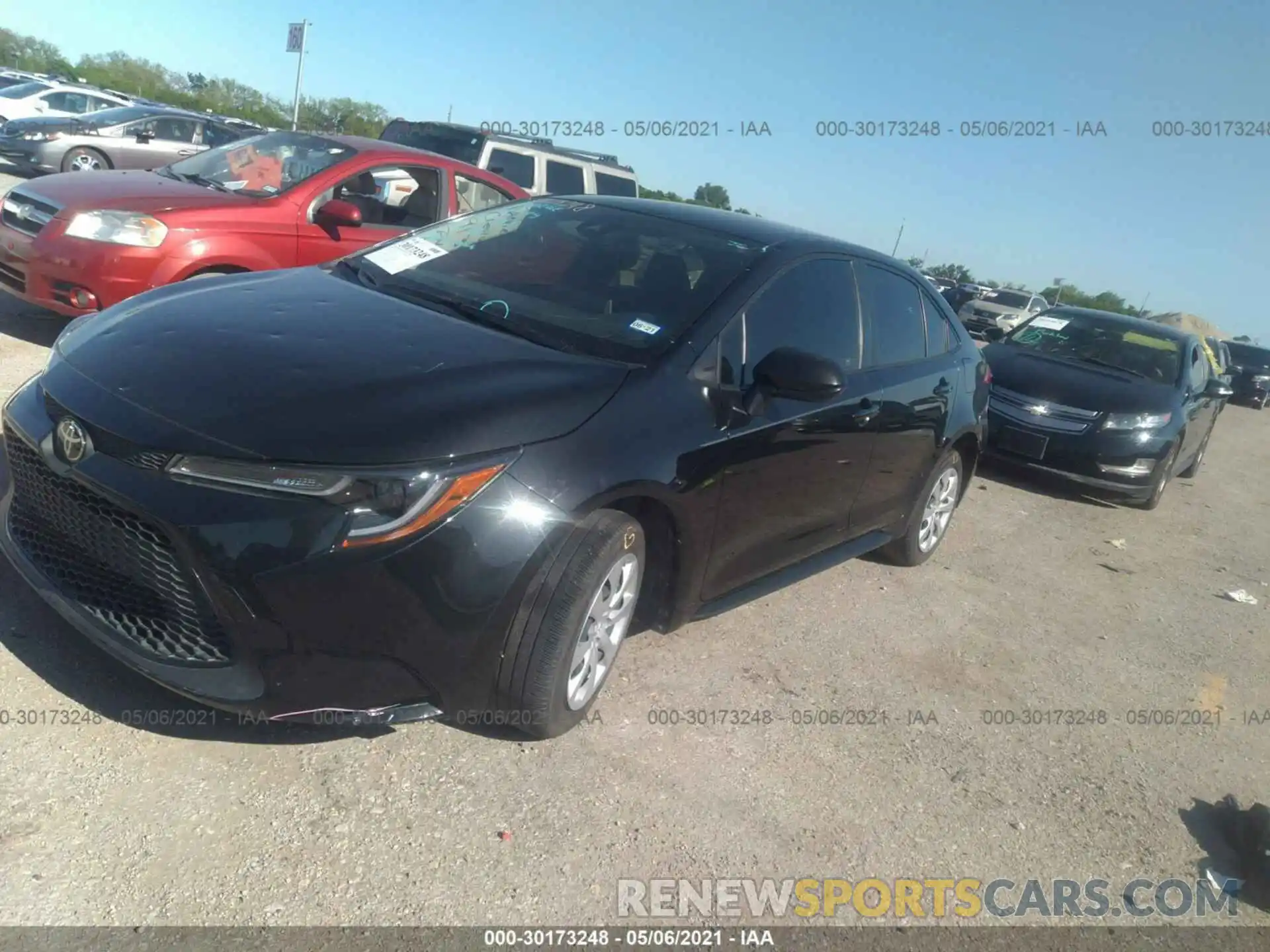 2 Photograph of a damaged car JTDEPRAEXLJ039158 TOYOTA COROLLA 2020