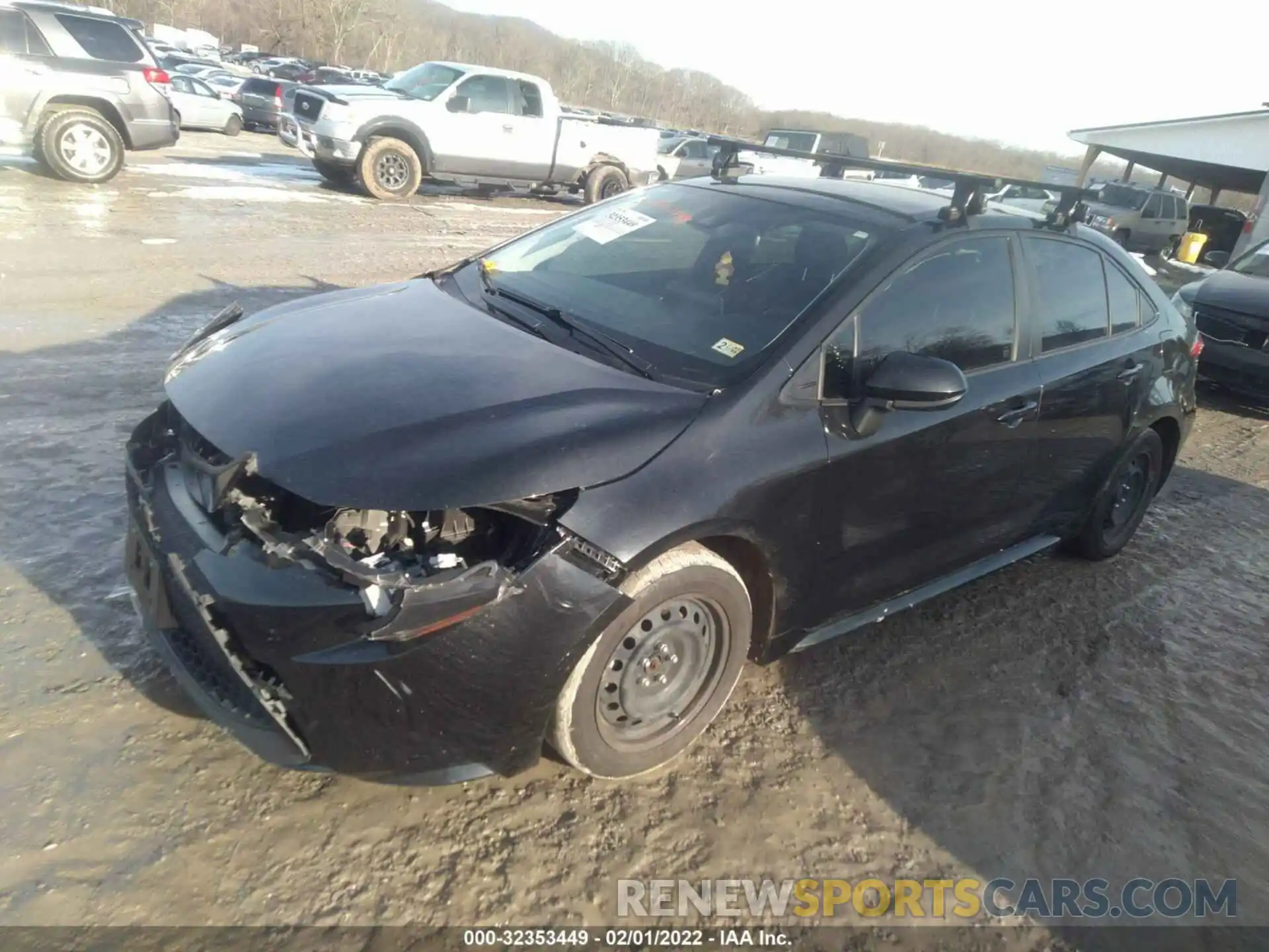 2 Photograph of a damaged car JTDEPRAEXLJ039595 TOYOTA COROLLA 2020