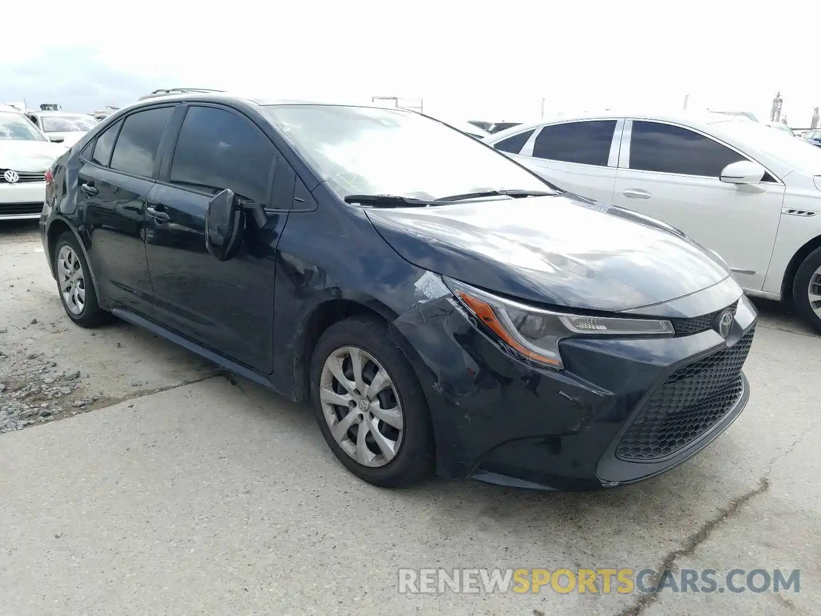 1 Photograph of a damaged car JTDEPRAEXLJ040052 TOYOTA COROLLA 2020