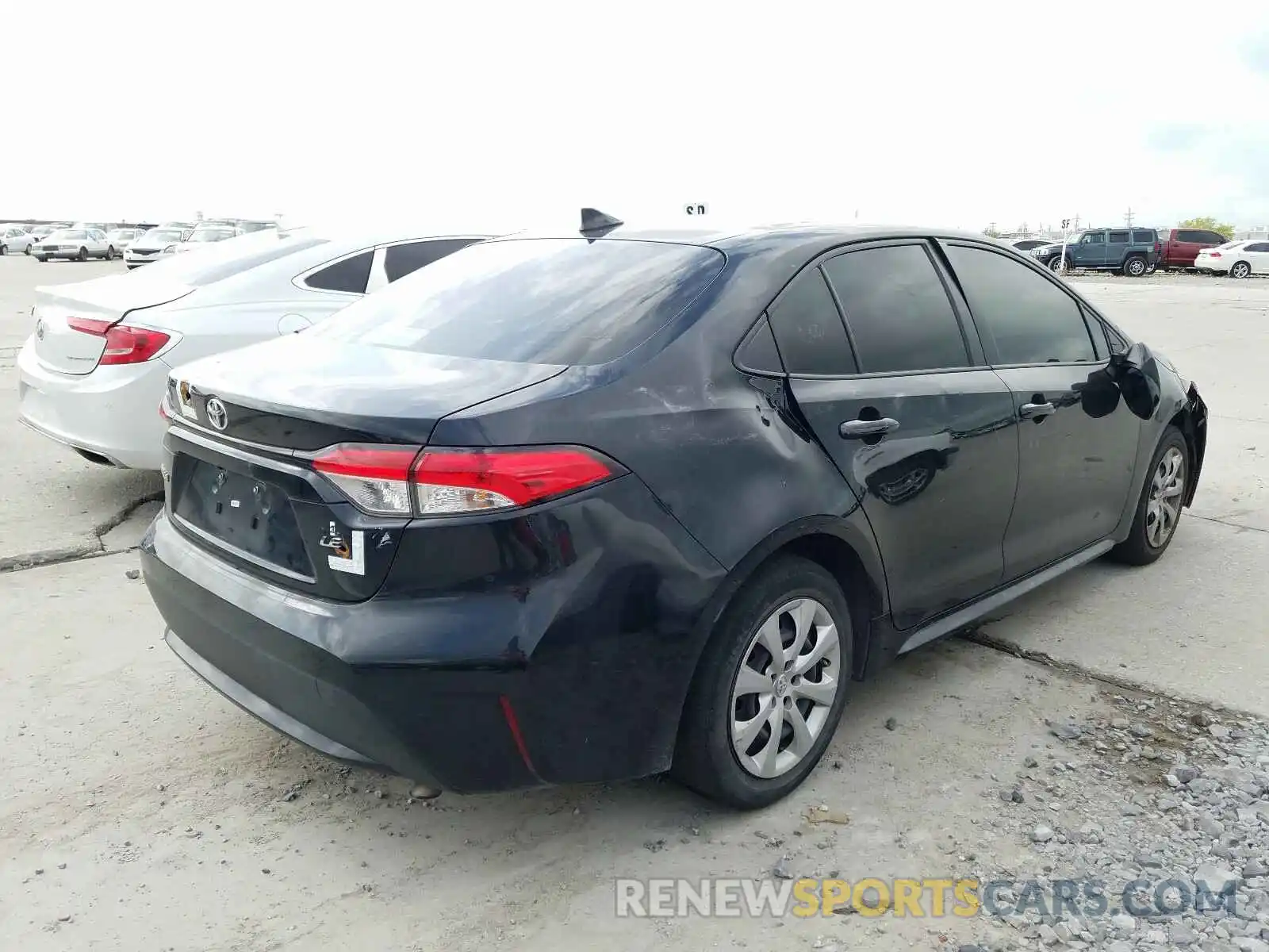 4 Photograph of a damaged car JTDEPRAEXLJ040052 TOYOTA COROLLA 2020