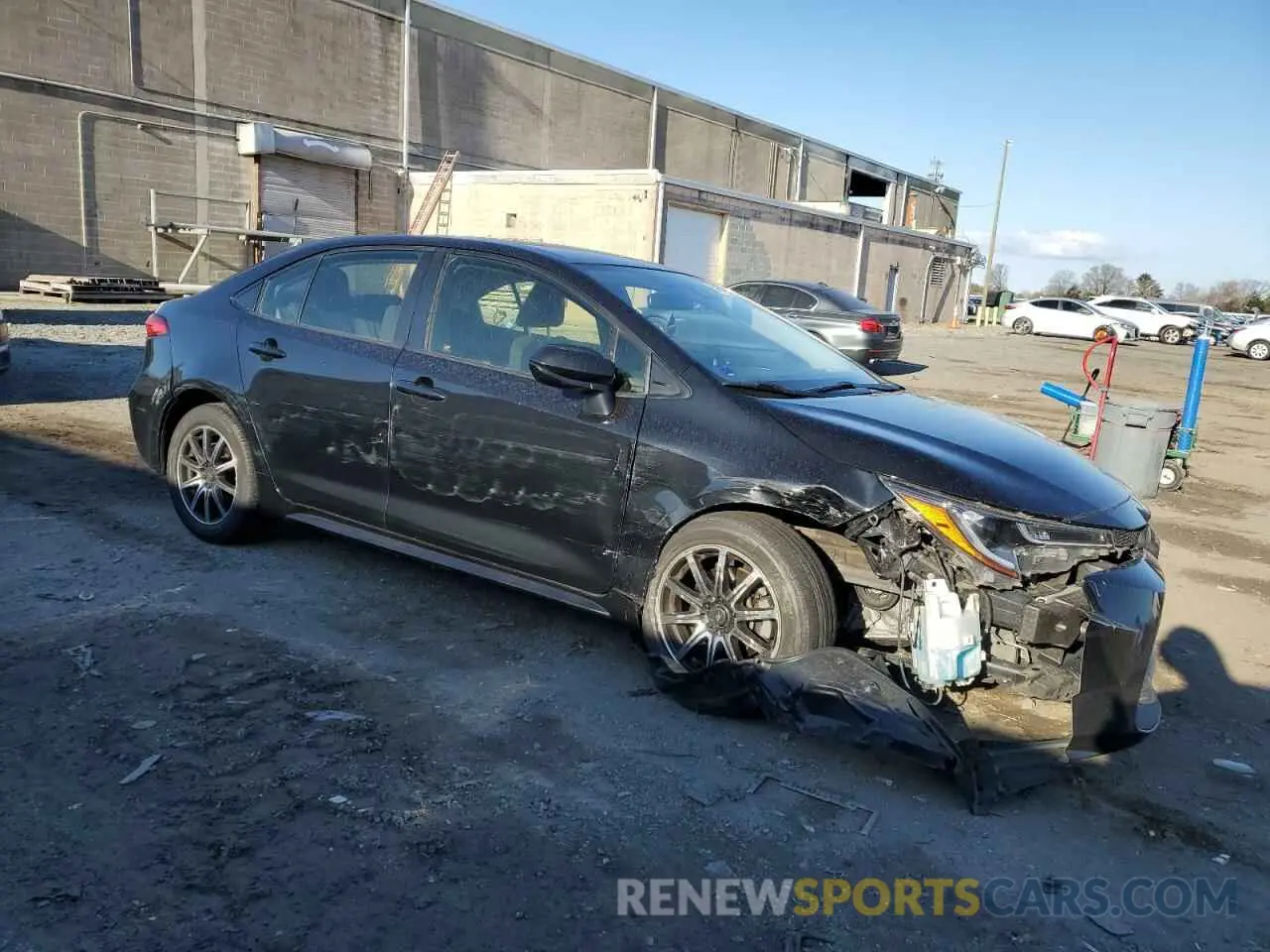 4 Photograph of a damaged car JTDEPRAEXLJ042299 TOYOTA COROLLA 2020