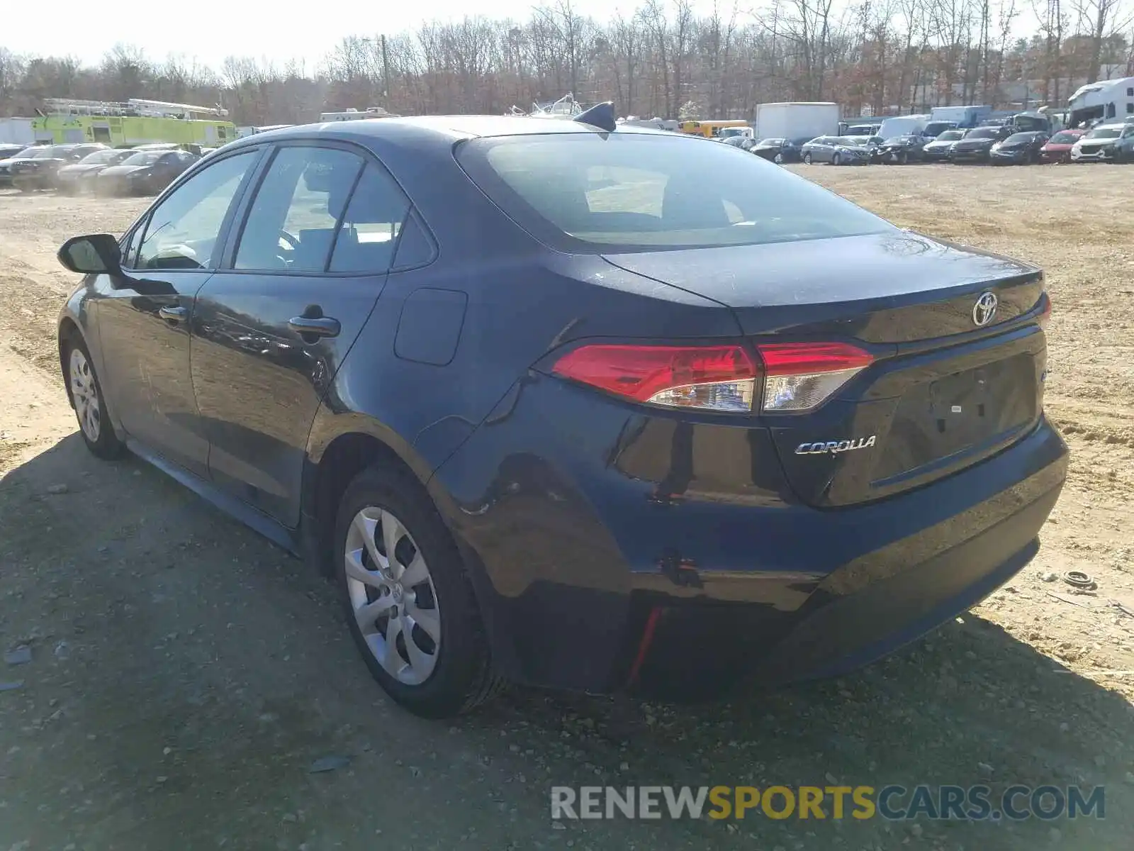 3 Photograph of a damaged car JTDEPRAEXLJ042514 TOYOTA COROLLA 2020