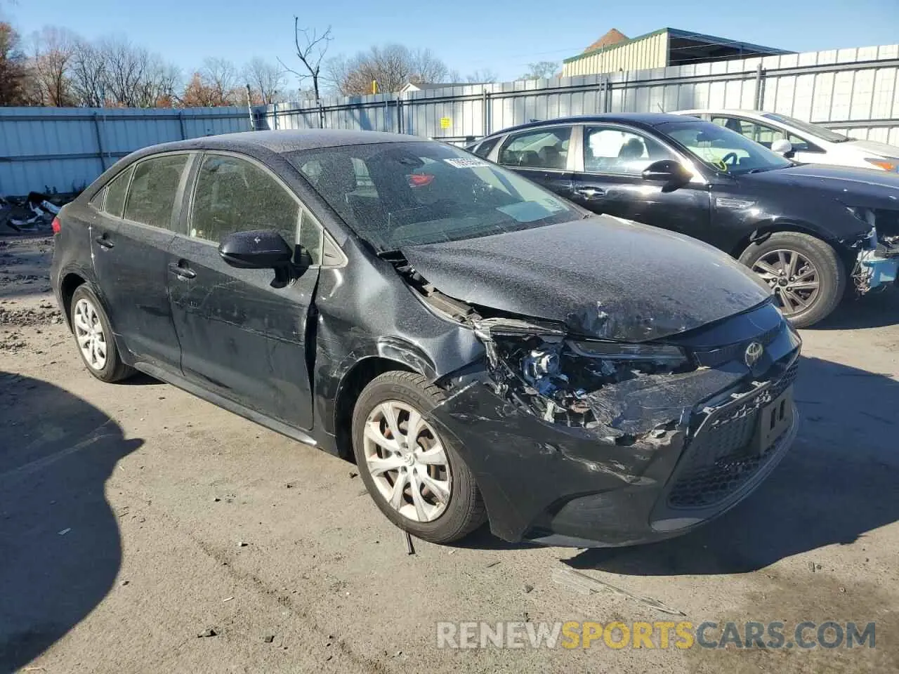 4 Photograph of a damaged car JTDEPRAEXLJ042710 TOYOTA COROLLA 2020
