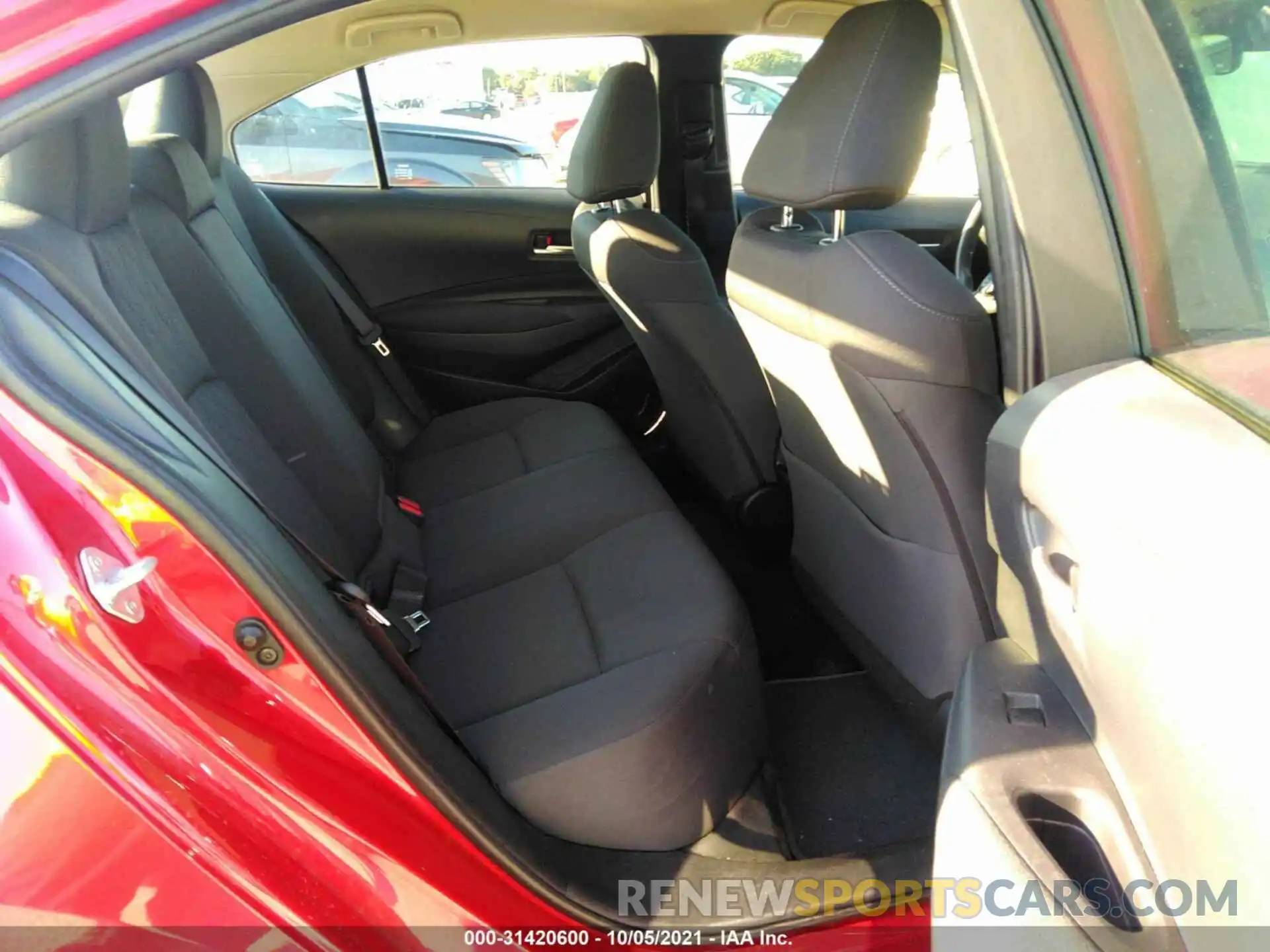 8 Photograph of a damaged car JTDEPRAEXLJ042934 TOYOTA COROLLA 2020