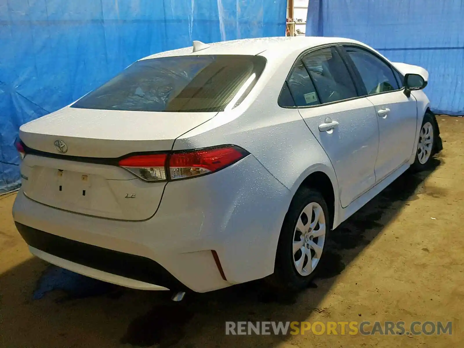 4 Photograph of a damaged car JTDEPRAEXLJ043534 TOYOTA COROLLA 2020