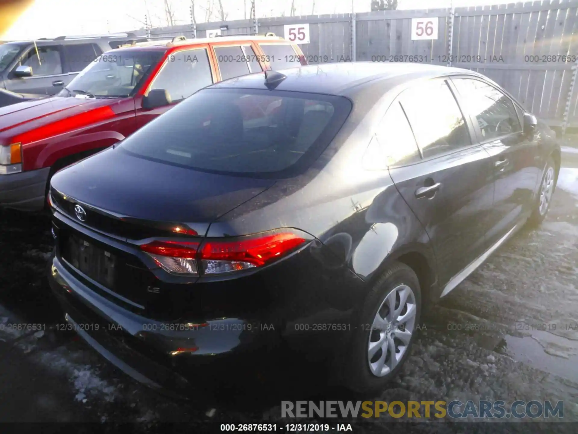 4 Photograph of a damaged car JTDEPRAEXLJ044229 TOYOTA COROLLA 2020