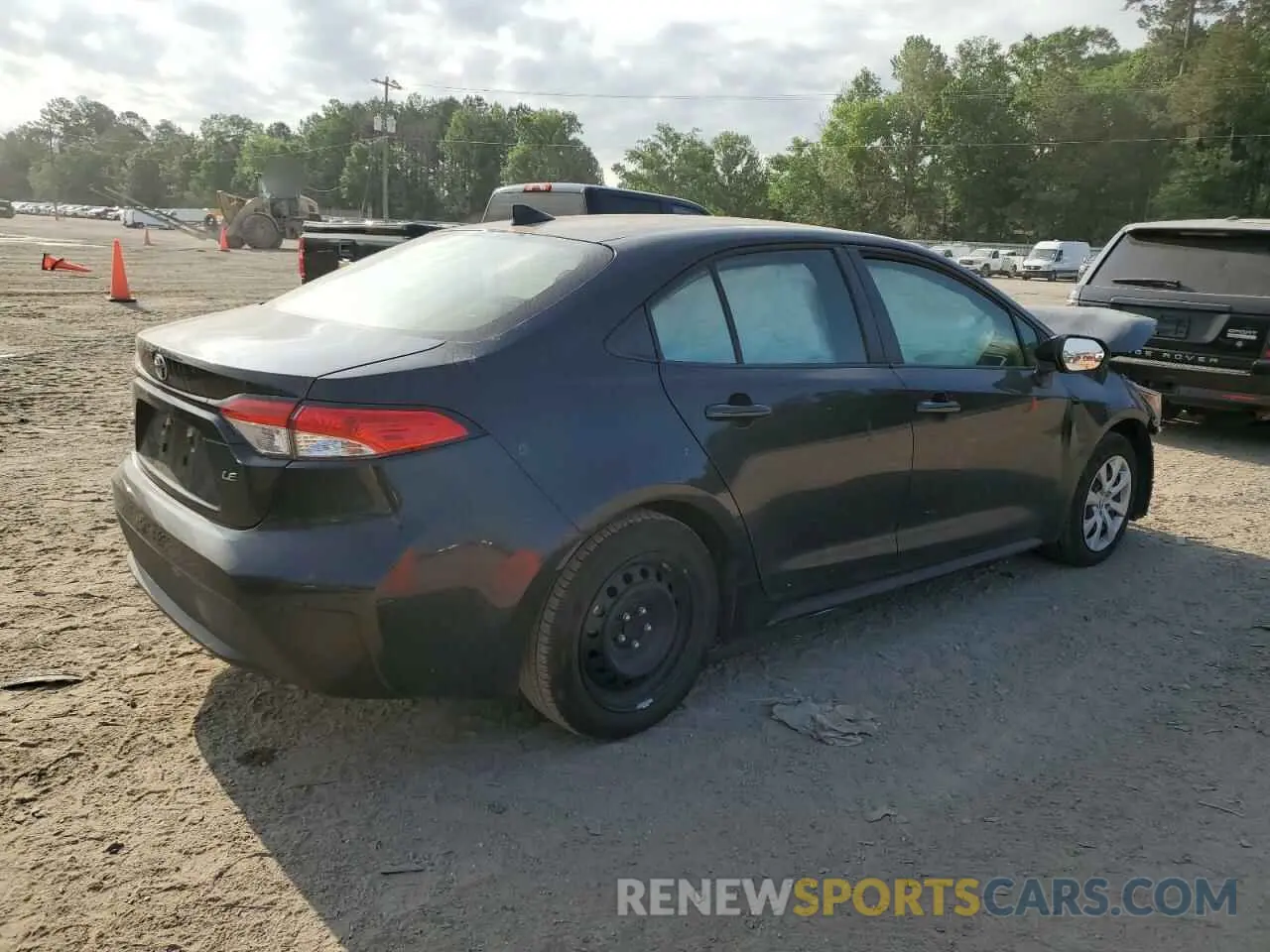 3 Photograph of a damaged car JTDEPRAEXLJ044621 TOYOTA COROLLA 2020