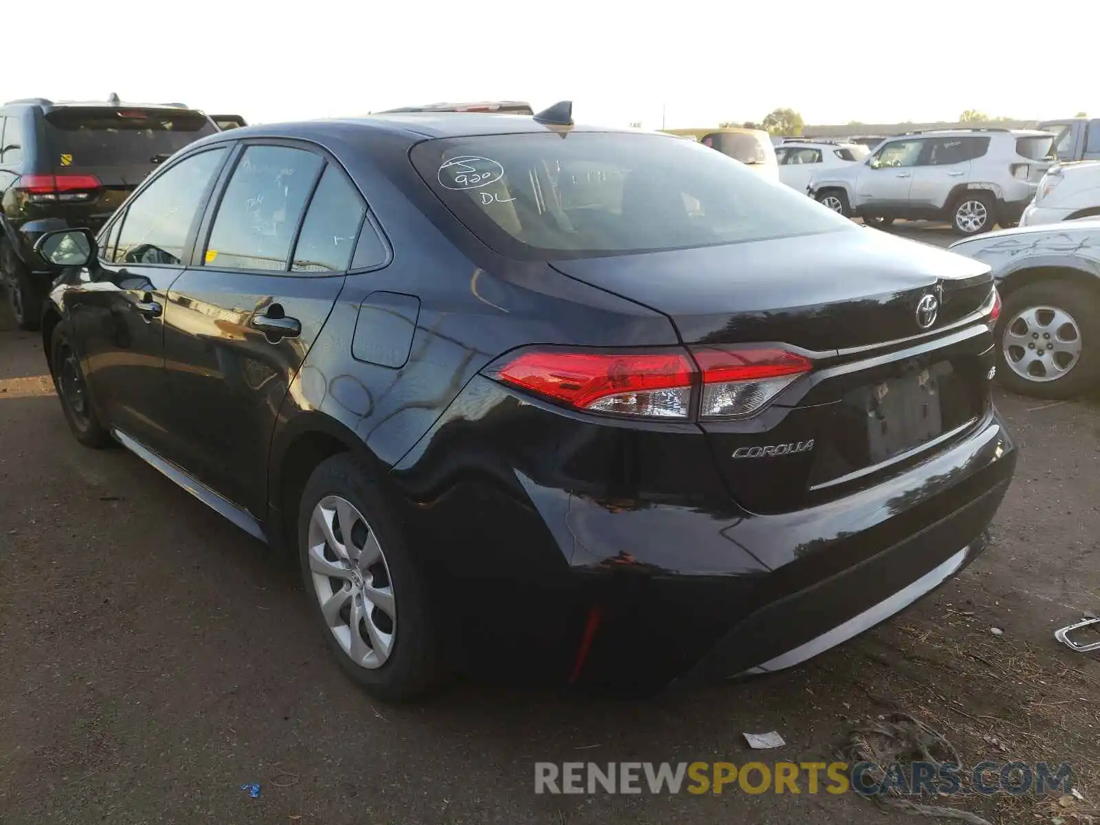 3 Photograph of a damaged car JTDEPRAEXLJ045879 TOYOTA COROLLA 2020