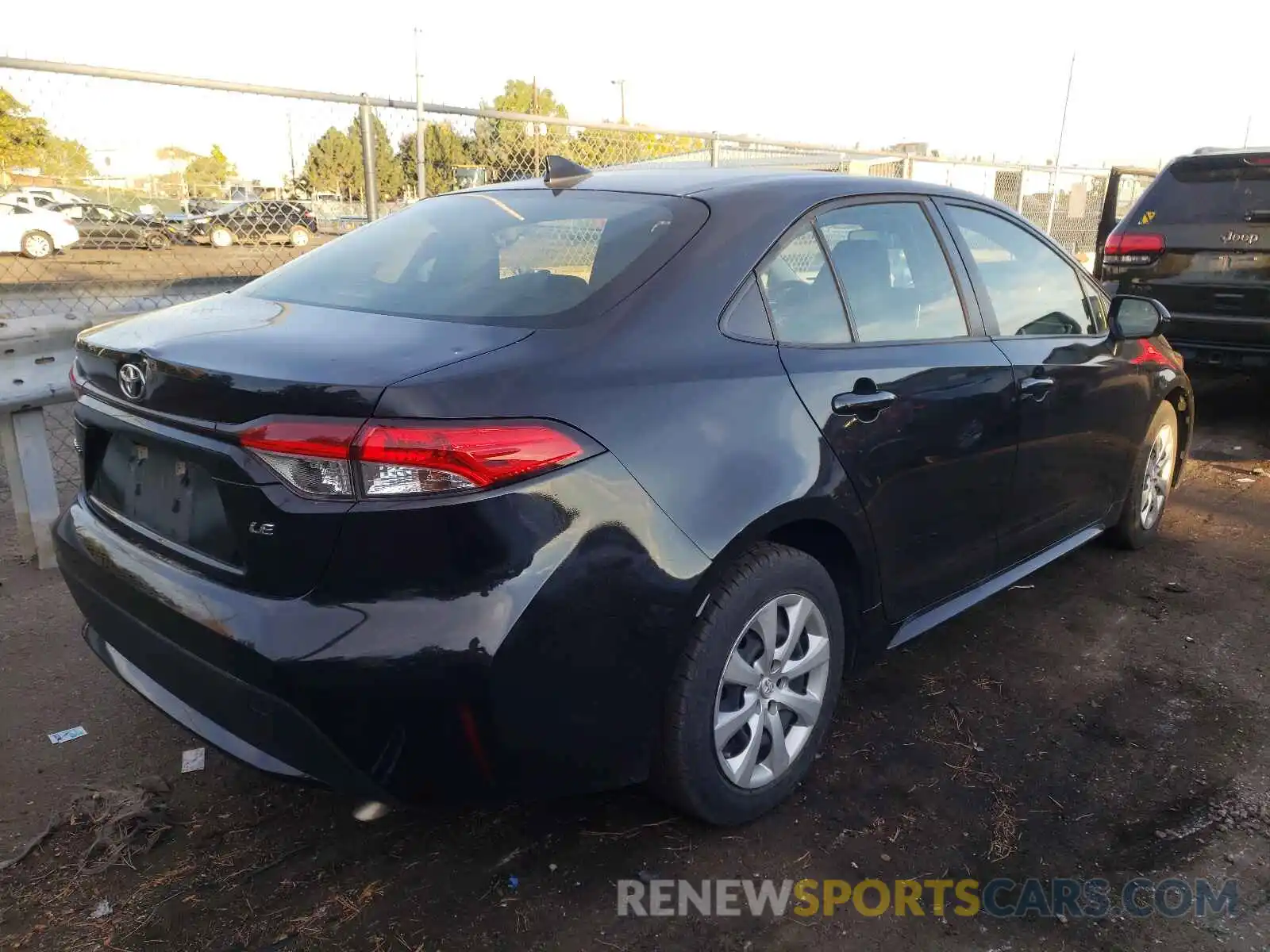 4 Photograph of a damaged car JTDEPRAEXLJ045879 TOYOTA COROLLA 2020