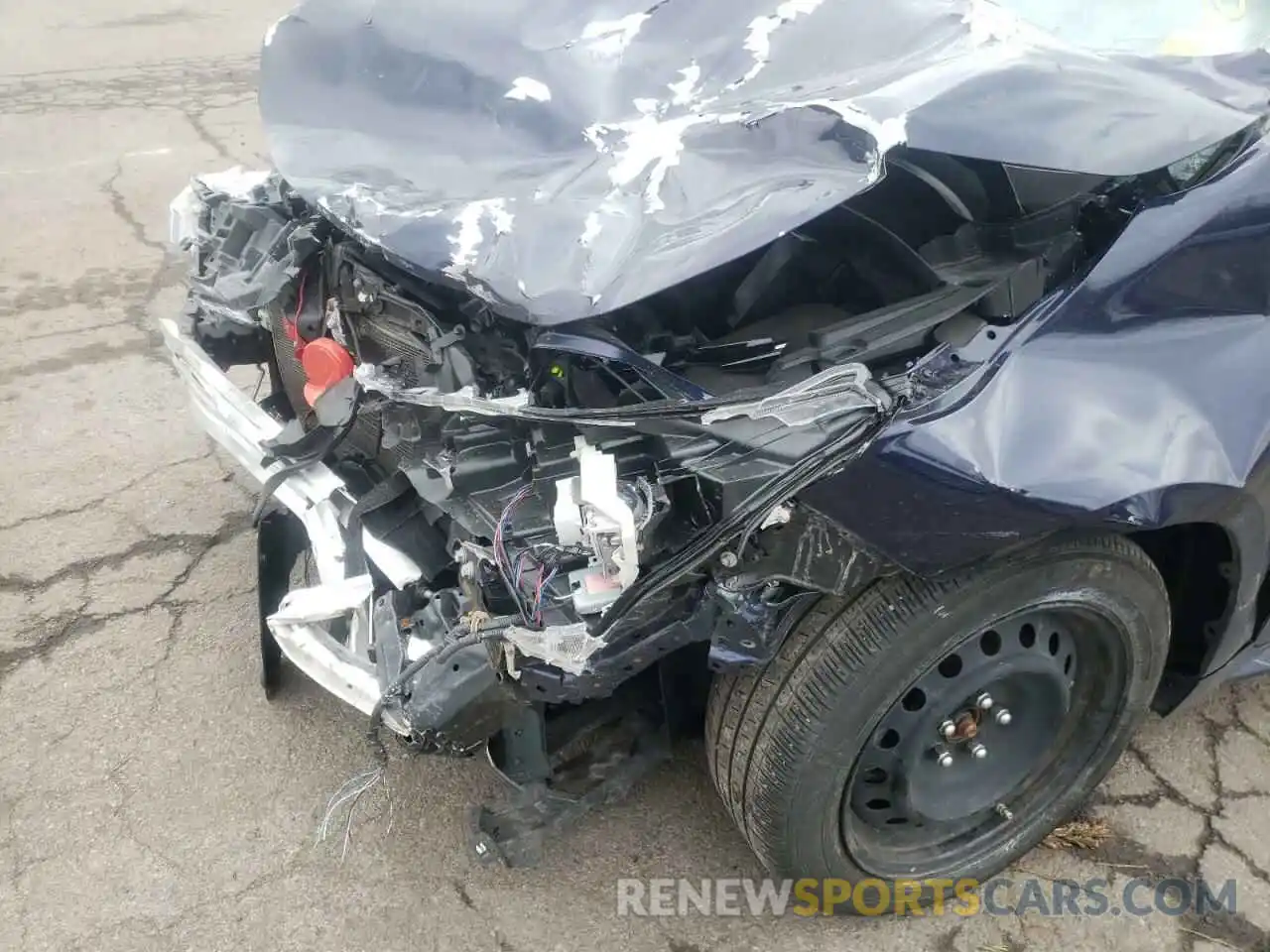 9 Photograph of a damaged car JTDEPRAEXLJ046207 TOYOTA COROLLA 2020