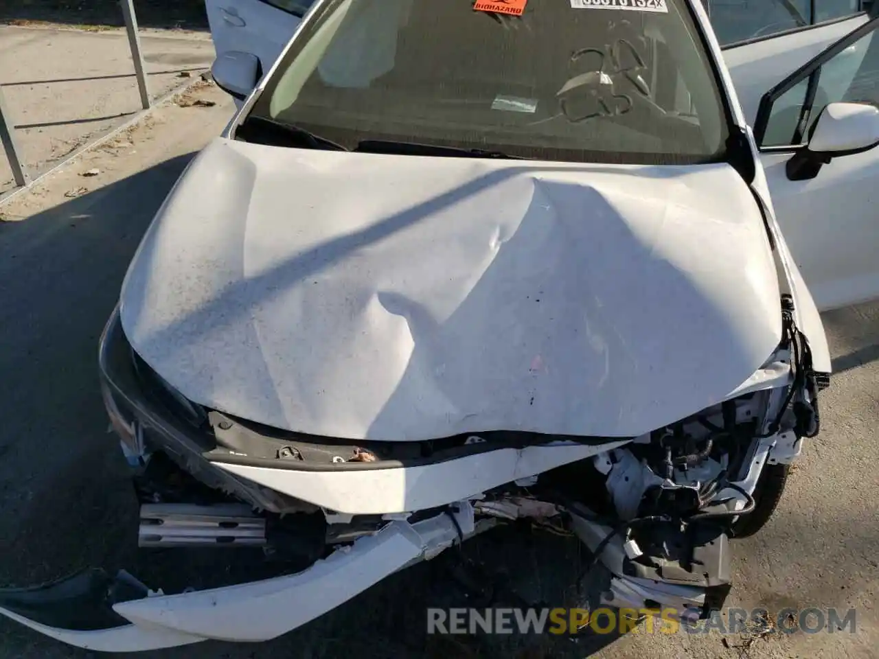 7 Photograph of a damaged car JTDEPRAEXLJ046563 TOYOTA COROLLA 2020