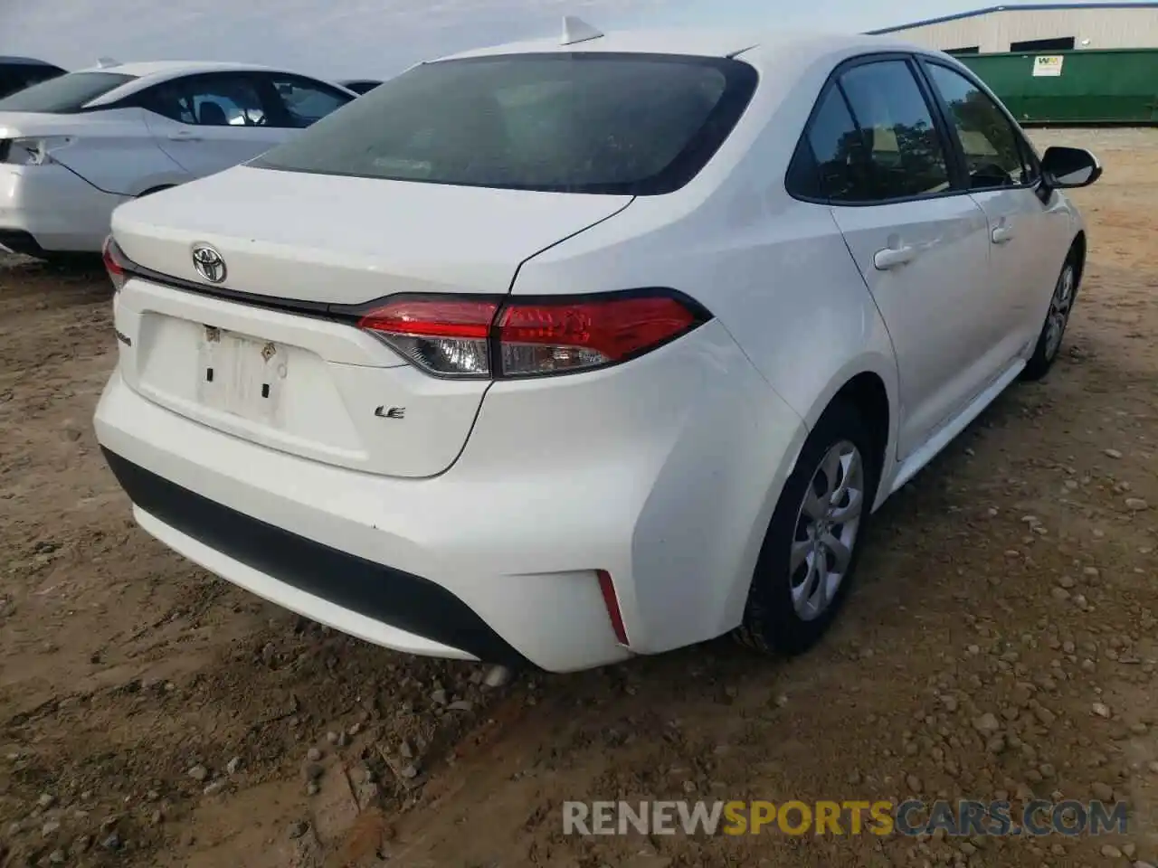 4 Photograph of a damaged car JTDEPRAEXLJ046725 TOYOTA COROLLA 2020