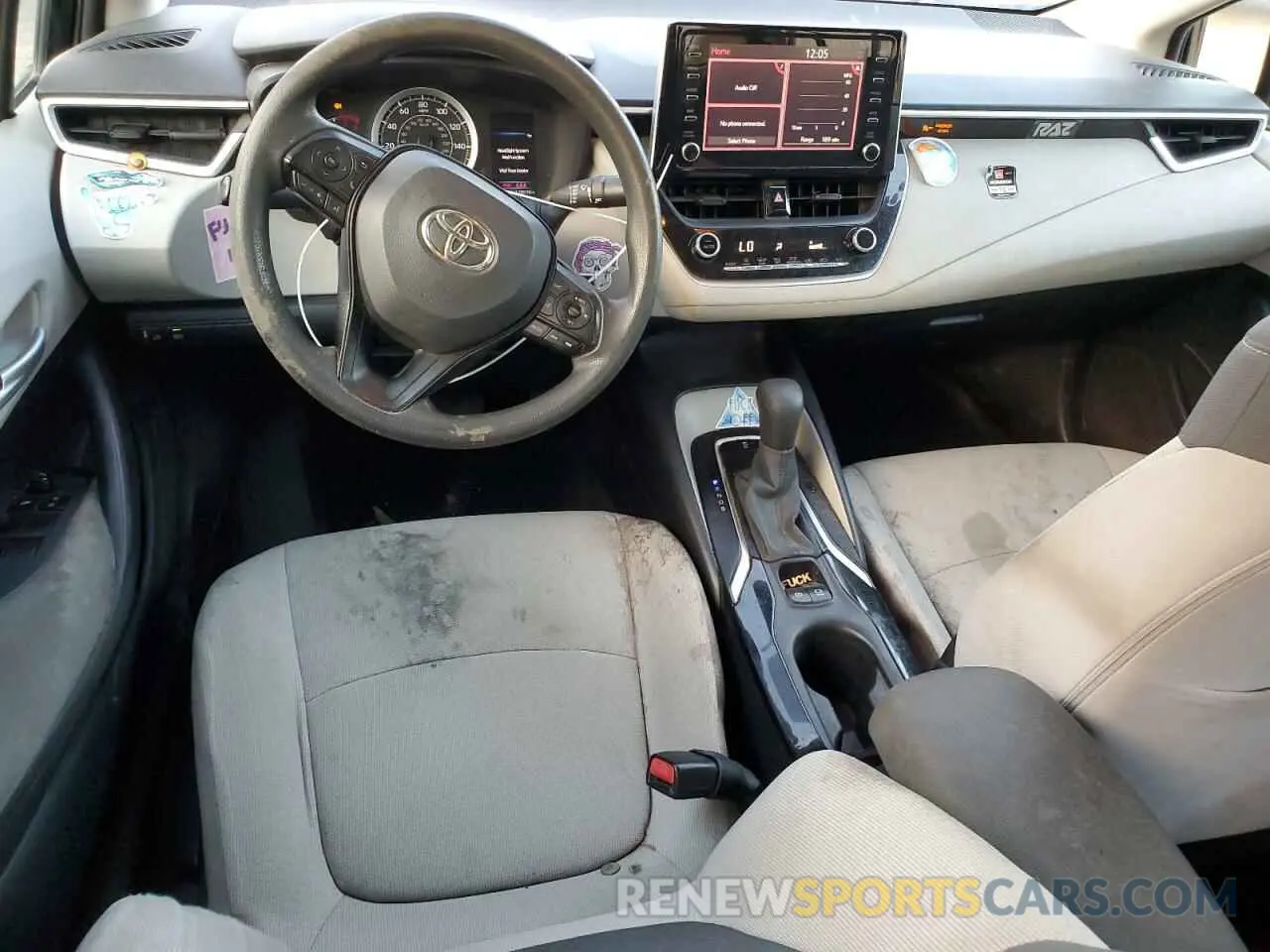8 Photograph of a damaged car JTDEPRAEXLJ048135 TOYOTA COROLLA 2020