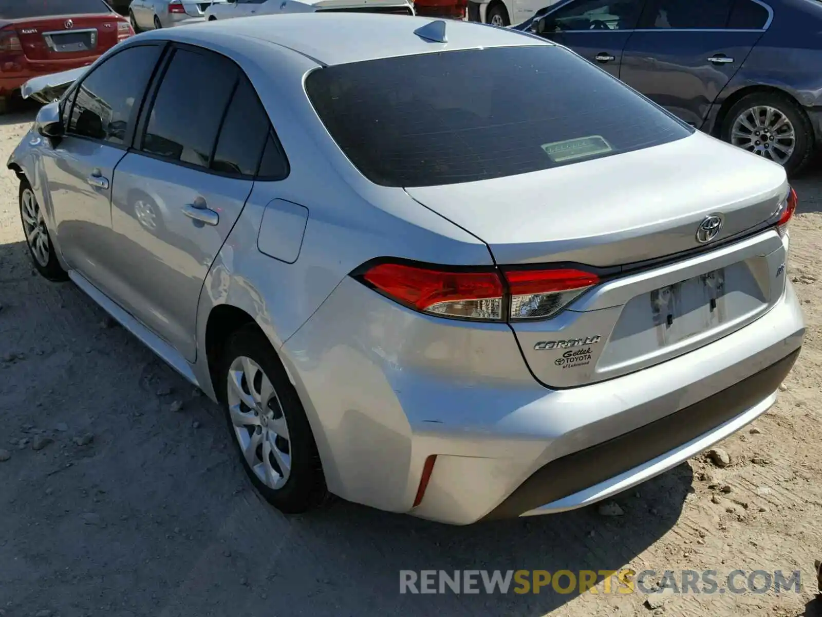 3 Photograph of a damaged car JTDEPRAEXLJ049026 TOYOTA COROLLA 2020