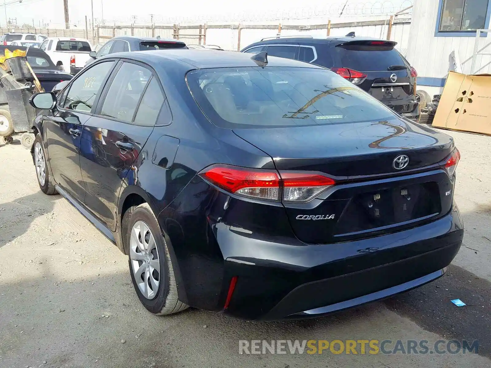 3 Photograph of a damaged car JTDEPRAEXLJ050953 TOYOTA COROLLA 2020