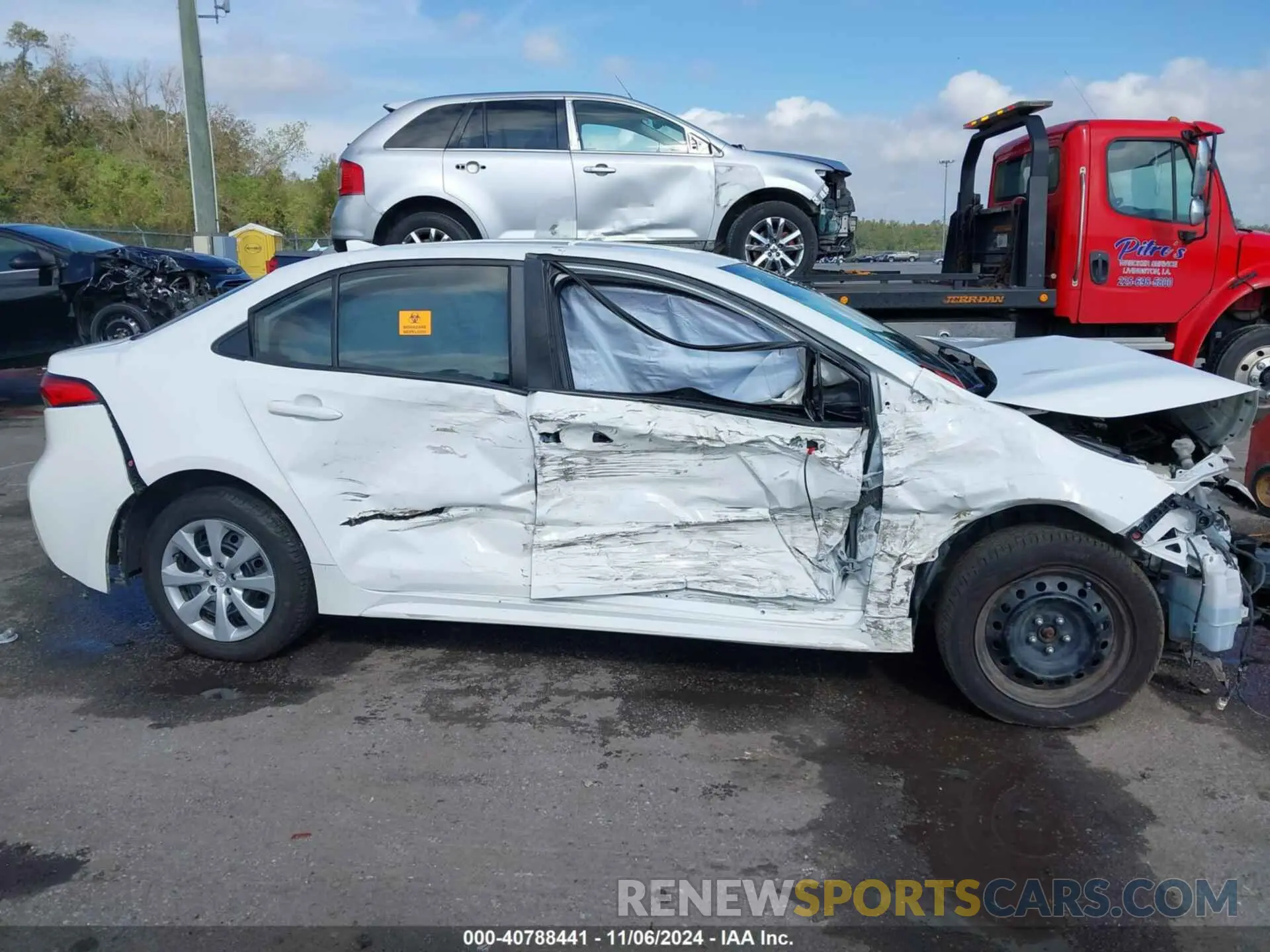 12 Photograph of a damaged car JTDEPRAEXLJ052525 TOYOTA COROLLA 2020