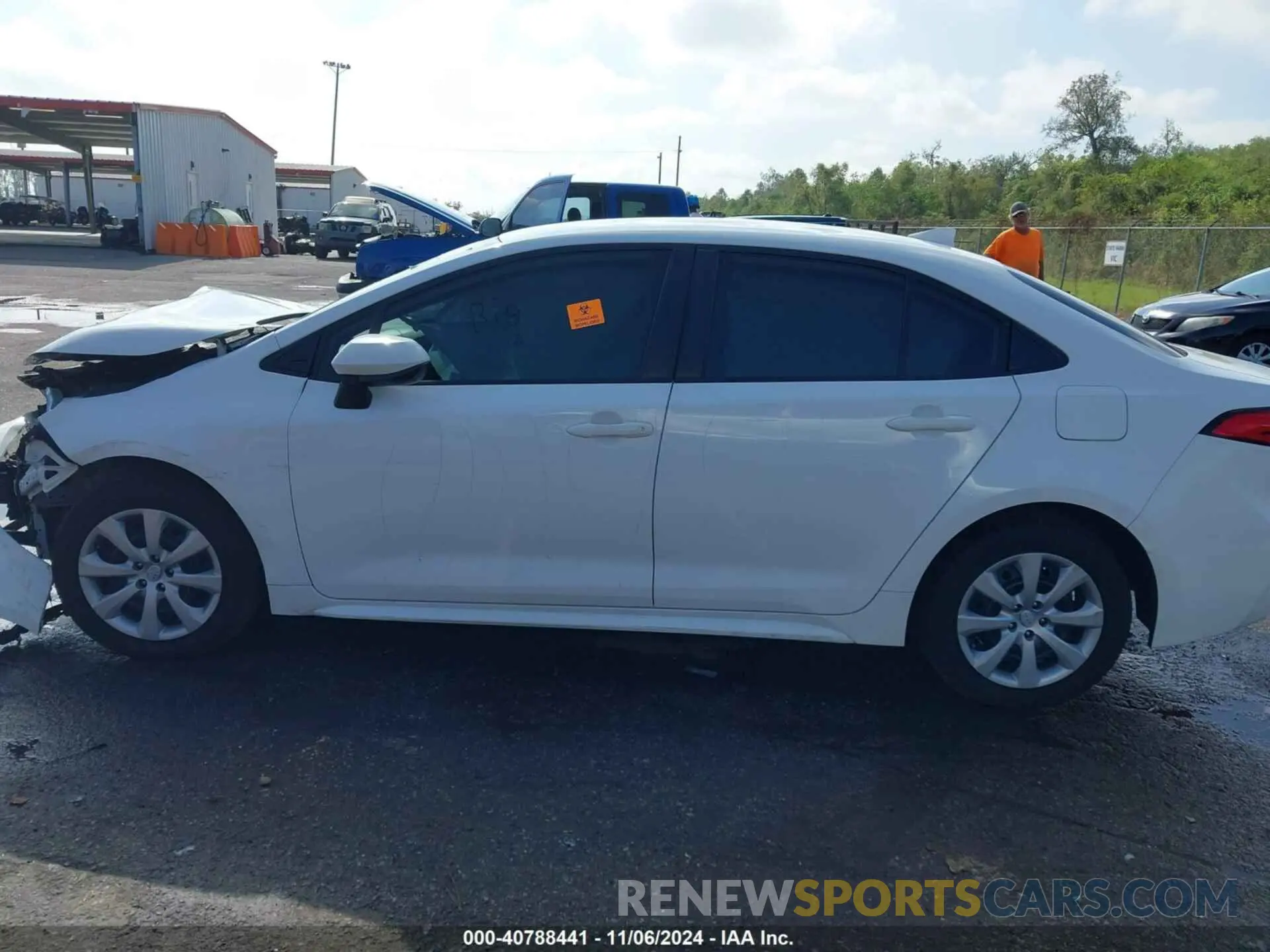 13 Photograph of a damaged car JTDEPRAEXLJ052525 TOYOTA COROLLA 2020