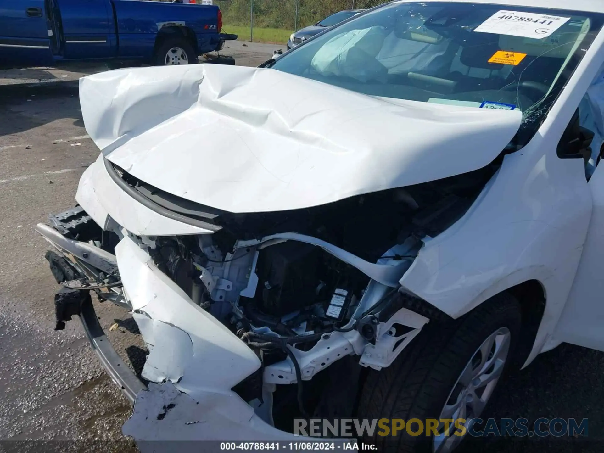 6 Photograph of a damaged car JTDEPRAEXLJ052525 TOYOTA COROLLA 2020