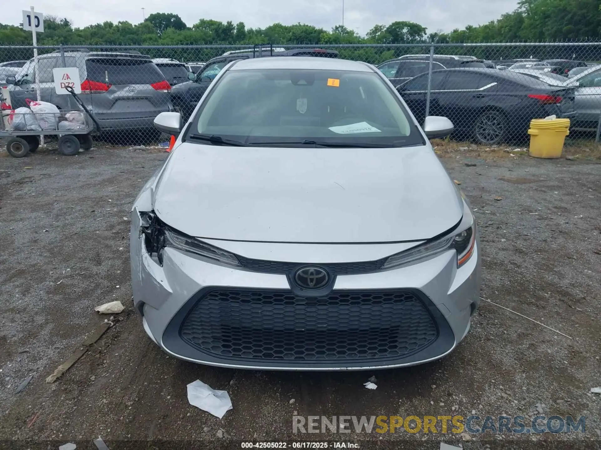 12 Photograph of a damaged car JTDEPRAEXLJ053500 TOYOTA COROLLA 2020