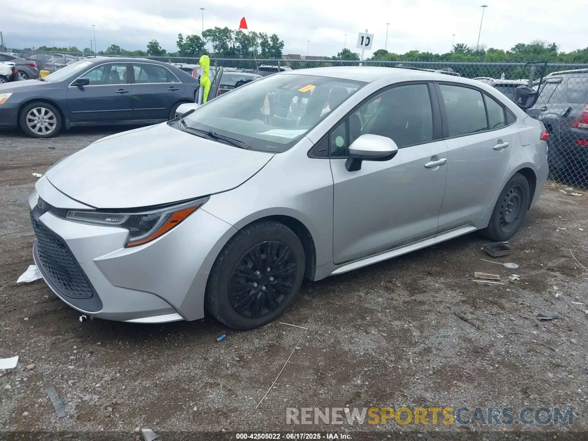 2 Photograph of a damaged car JTDEPRAEXLJ053500 TOYOTA COROLLA 2020