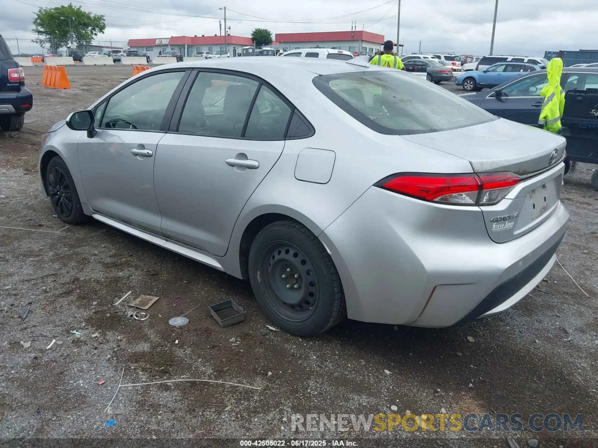 3 Photograph of a damaged car JTDEPRAEXLJ053500 TOYOTA COROLLA 2020