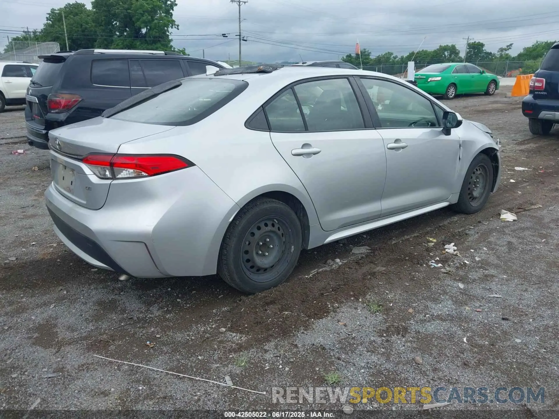 4 Photograph of a damaged car JTDEPRAEXLJ053500 TOYOTA COROLLA 2020