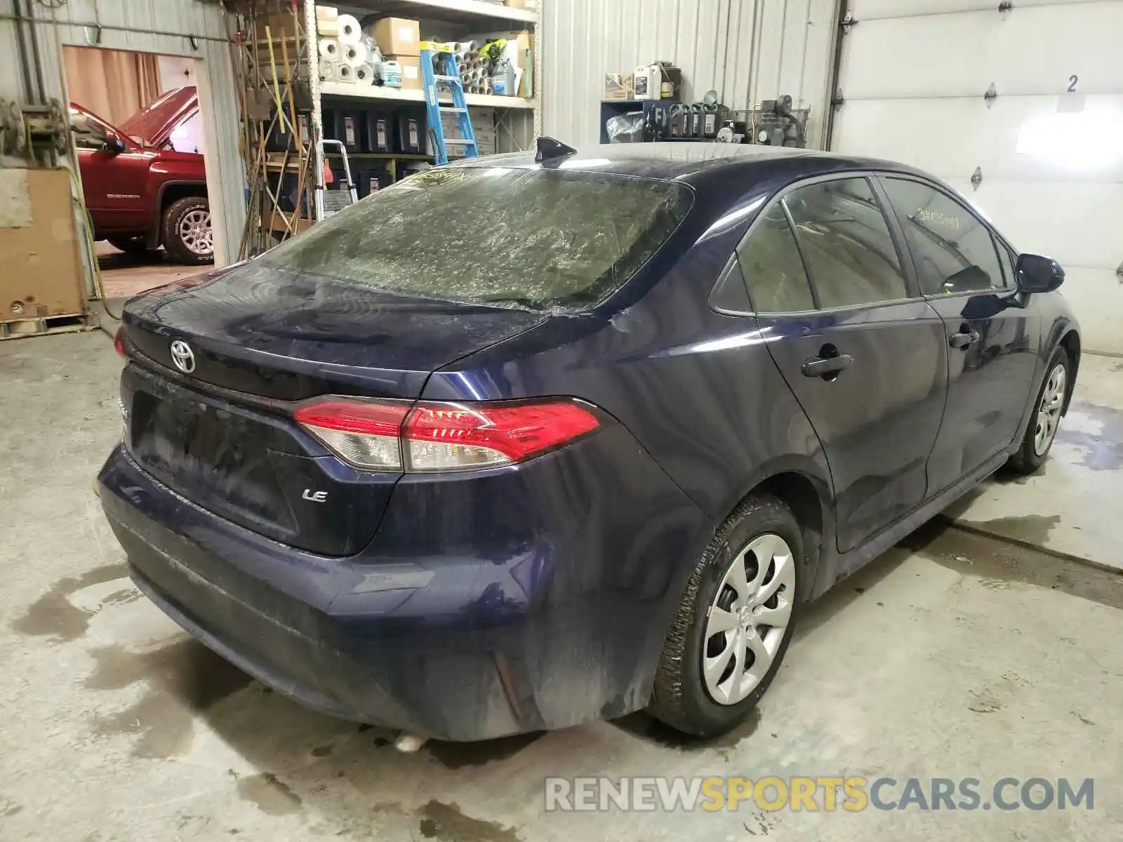 4 Photograph of a damaged car JTDEPRAEXLJ055327 TOYOTA COROLLA 2020