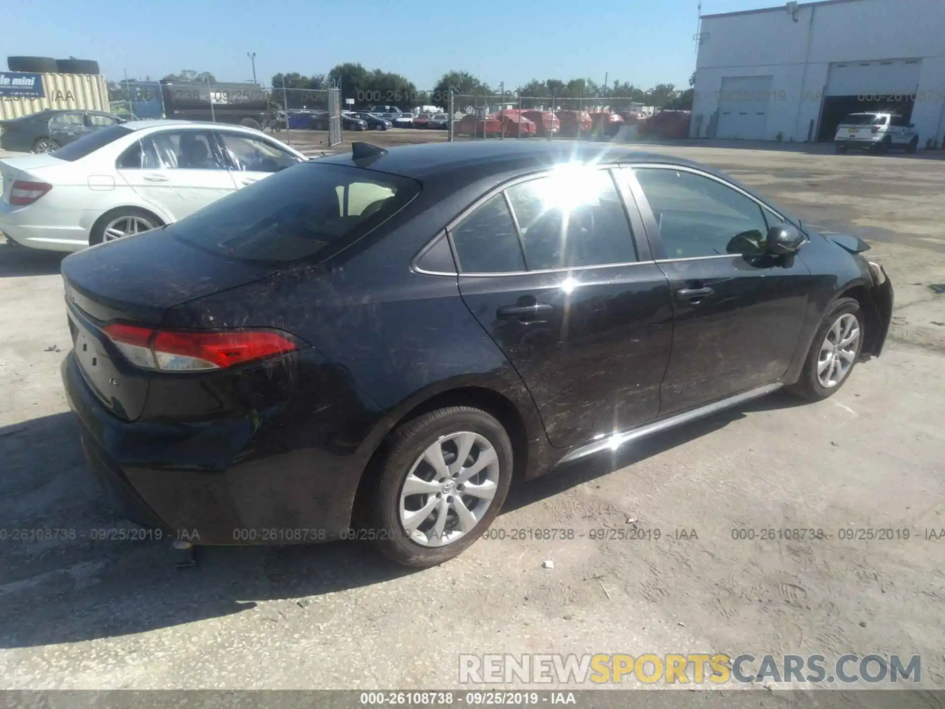 4 Photograph of a damaged car JTDEPRAEXLJ057708 TOYOTA COROLLA 2020