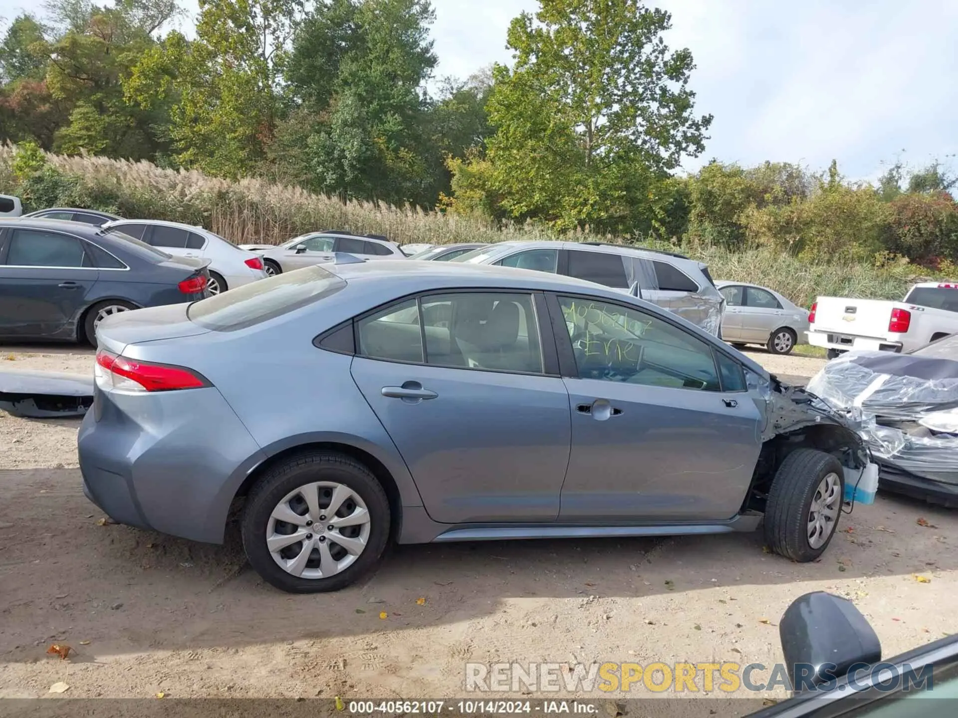 13 Photograph of a damaged car JTDEPRAEXLJ058065 TOYOTA COROLLA 2020
