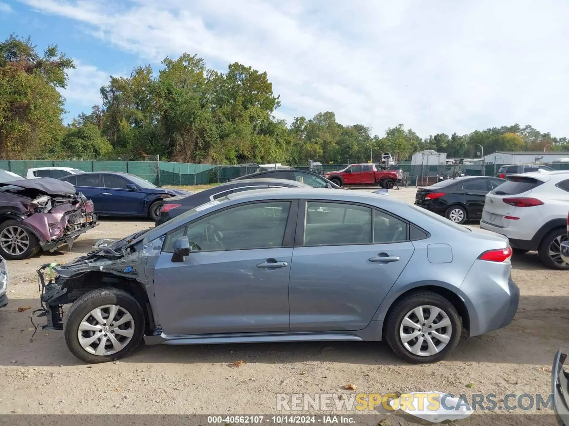 14 Photograph of a damaged car JTDEPRAEXLJ058065 TOYOTA COROLLA 2020