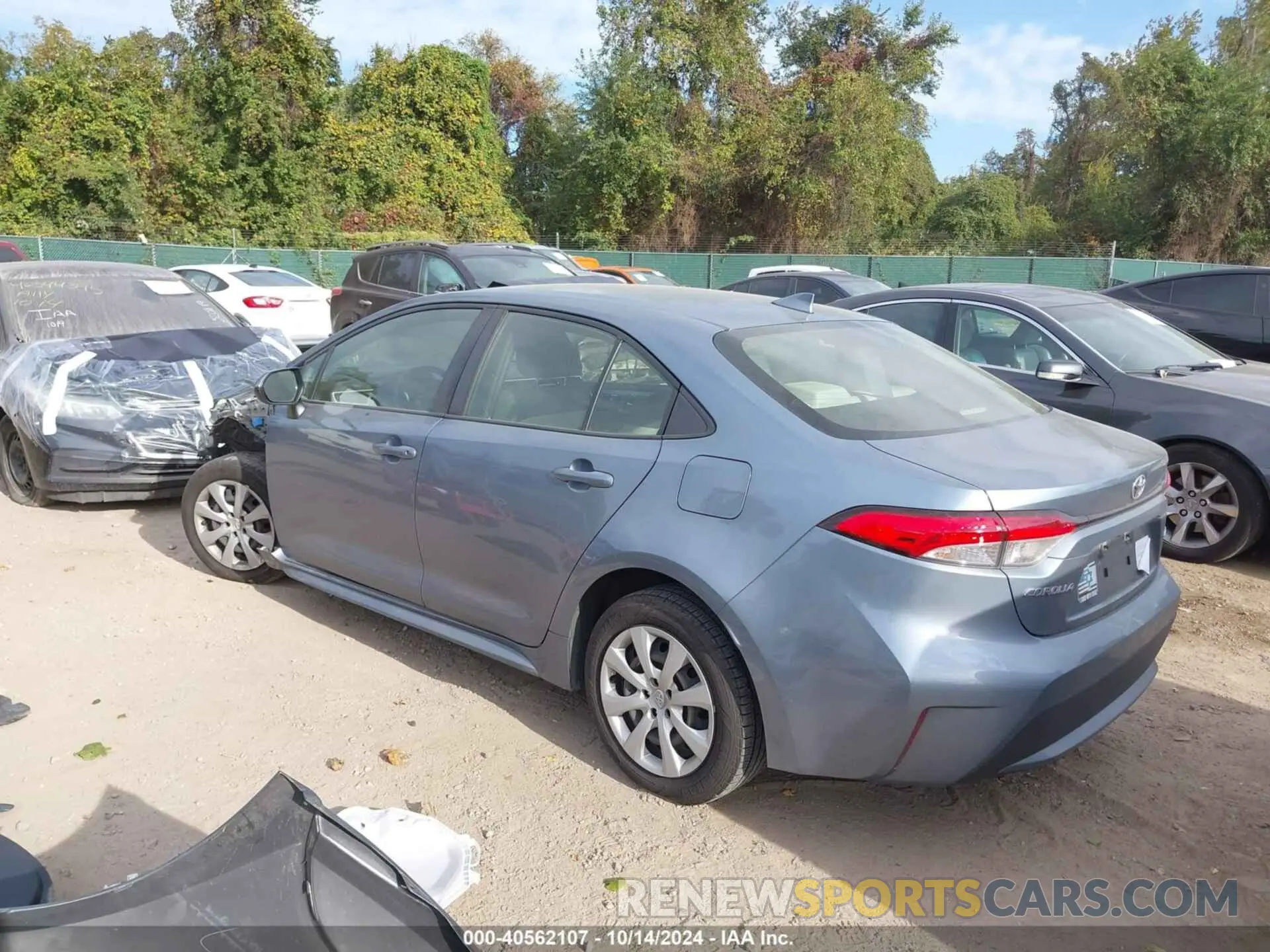 3 Photograph of a damaged car JTDEPRAEXLJ058065 TOYOTA COROLLA 2020